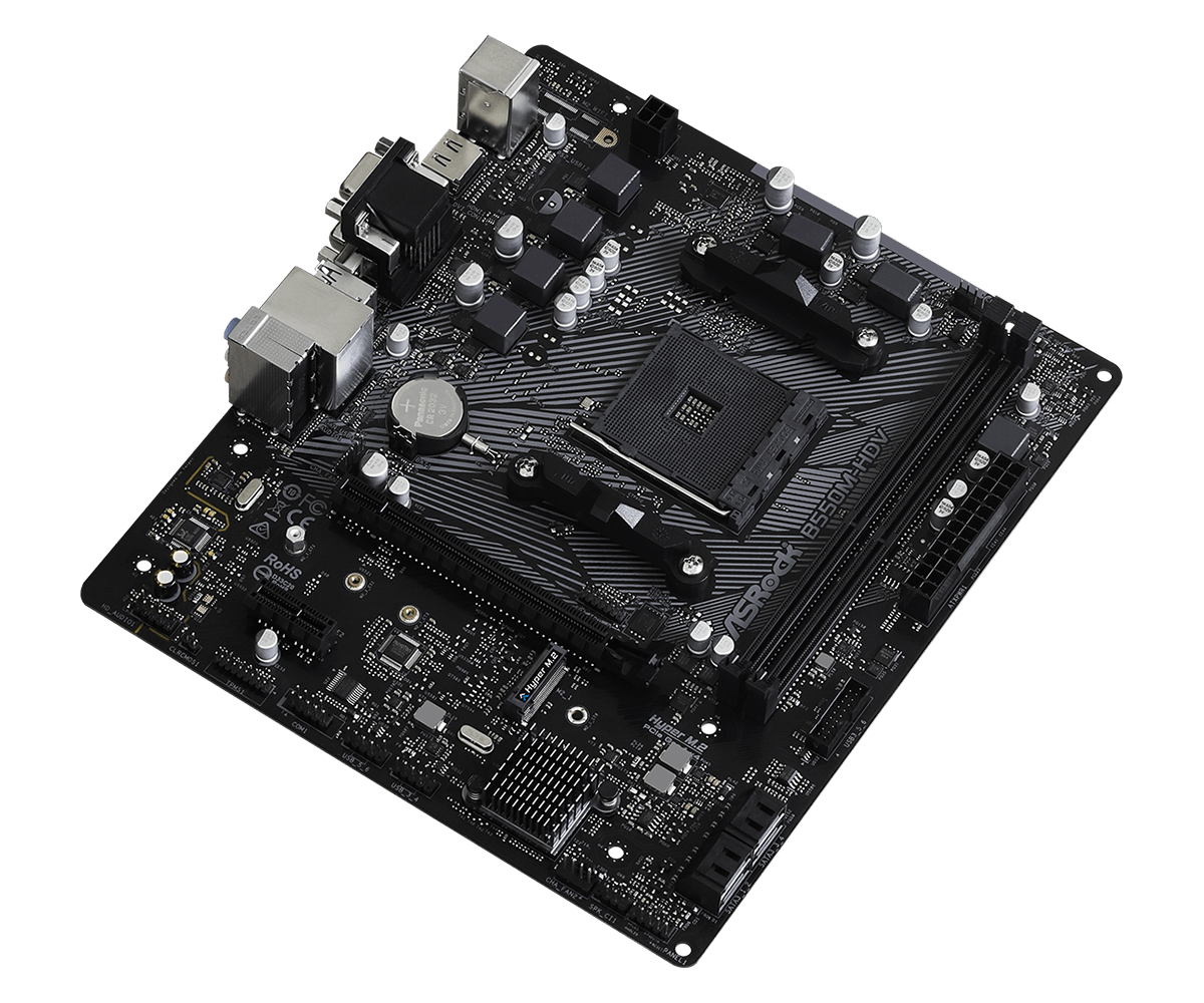 ASROCK B550M-HDV D4 mATX