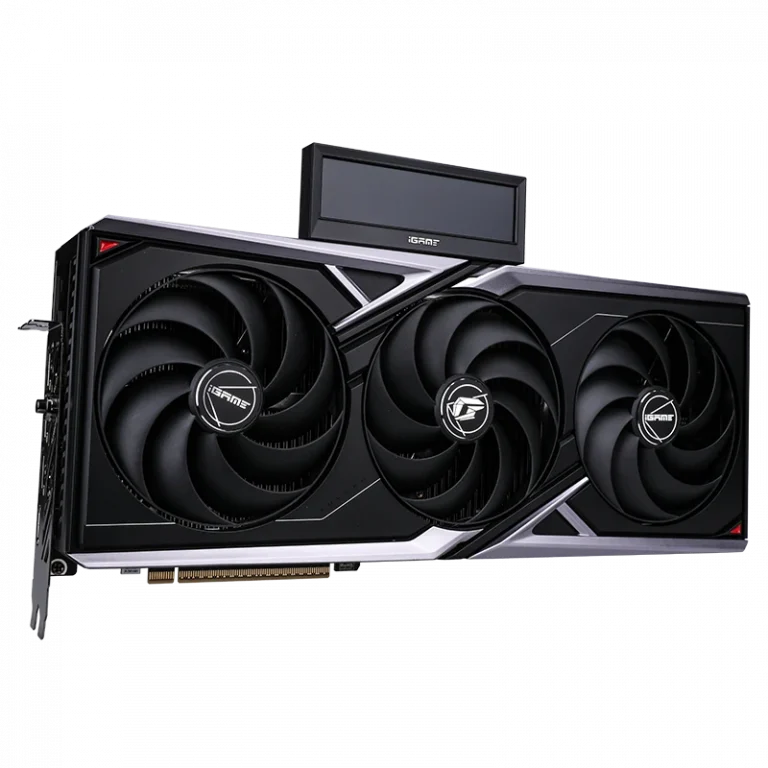 Colorful iGame GeForce RTX 5070 Vulcan OC 12GB-V GDDR7 Graphics Card – DLSS 3.5, Ray Tracing, Smart LCD Display, Triple Fan Cooling, RGB Lighting, HDMI 2.1 & DisplayPort 2.1 – High-Performance Gaming GPU