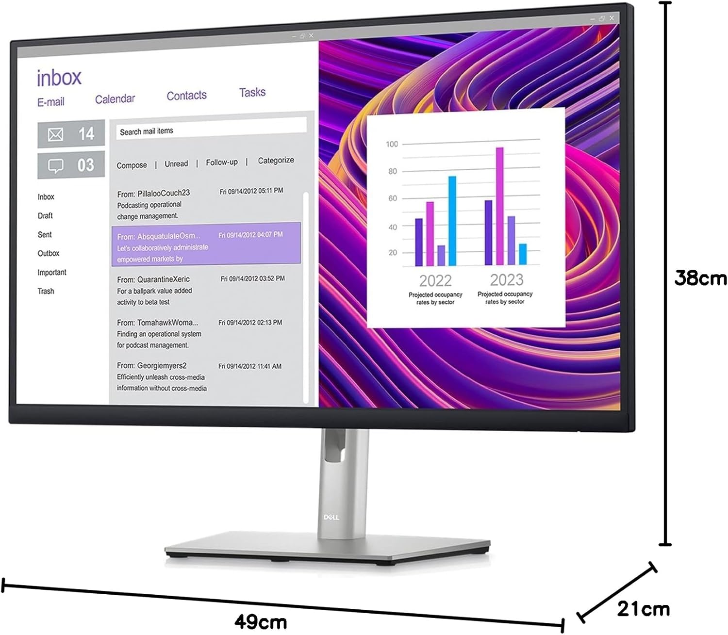 DELL MONITOR P2723DE