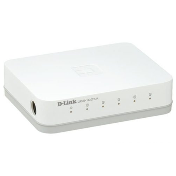 DLINK 5 PORT GIGABIT SWITCH - 10 Gbps - White