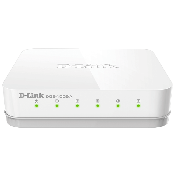 DLINK 5 PORT GIGABIT SWITCH - 10 Gbps - White