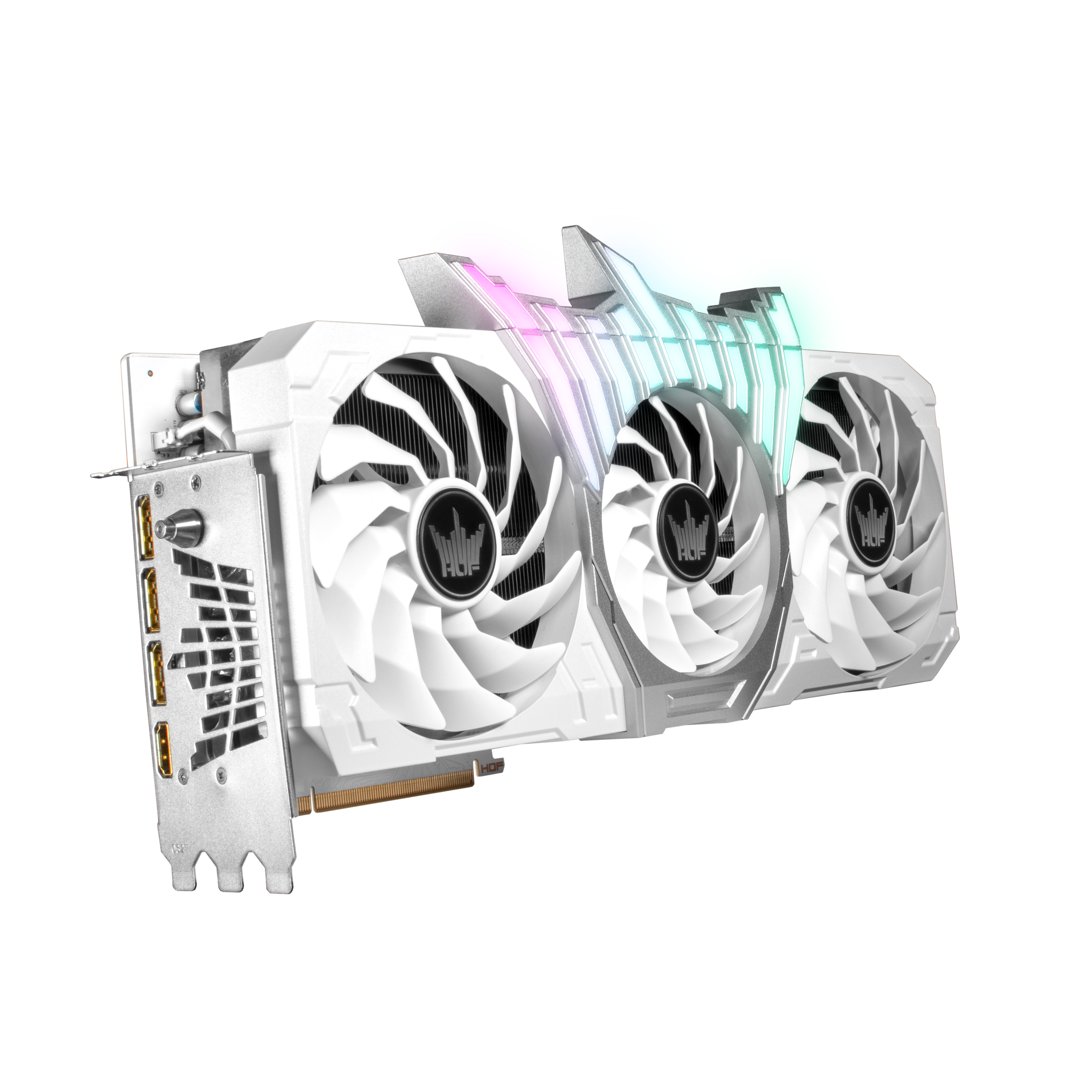 GALAX GeForce RTX 4090 HOF 24GB GDDR6X – 384-bit, 1-Click OC to 2610 MHz, ARGB Crown & LCD Panel, PCIe 5.0 Dual 16-Pin