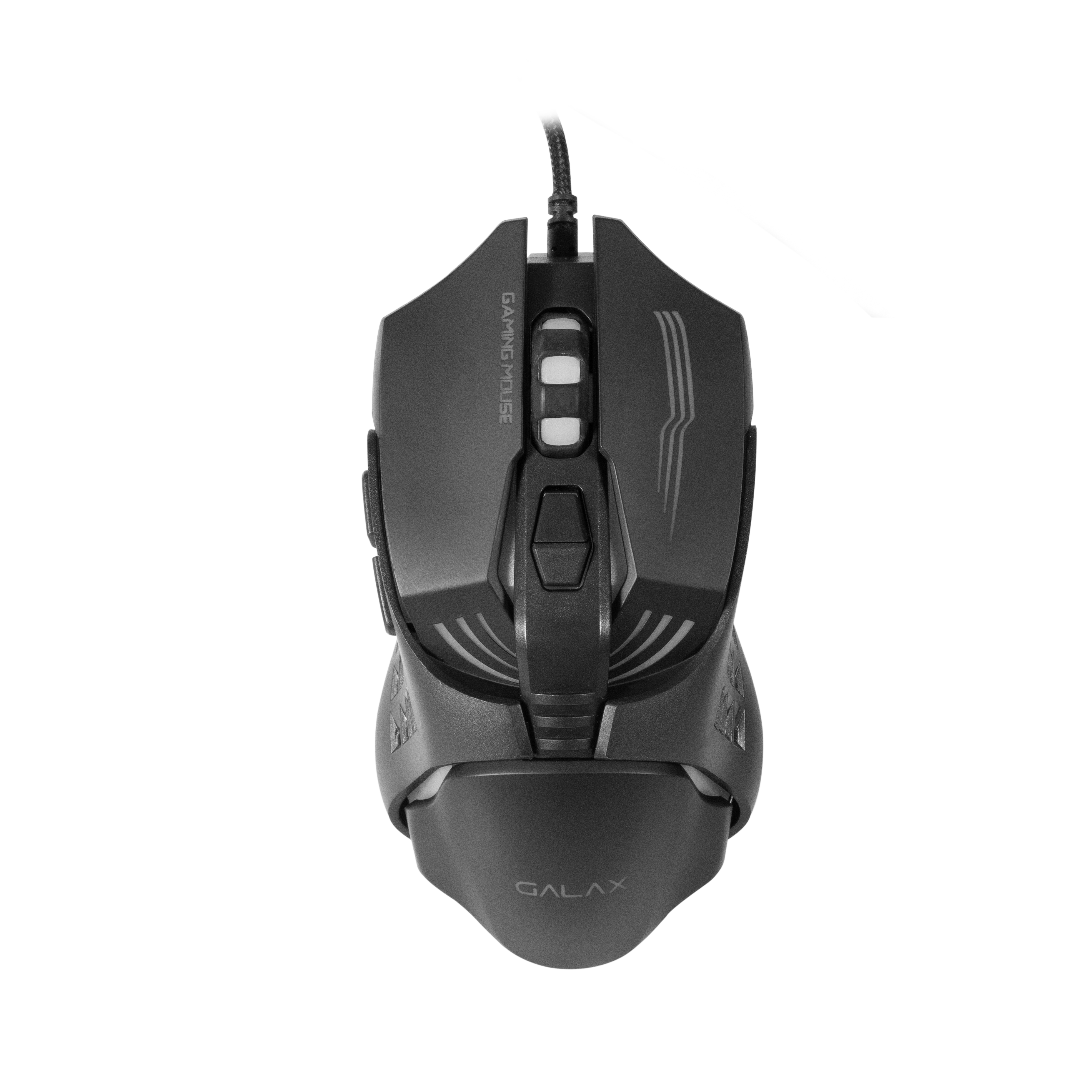 GALAX Slider-02 Gaming Mouse – 7200 DPI Adjustable Optical Sensor, RGB Lighting, 8 Programmable Macro Buttons, Braided USB Cable – Wired Ergonomic PC Gaming Mouse
