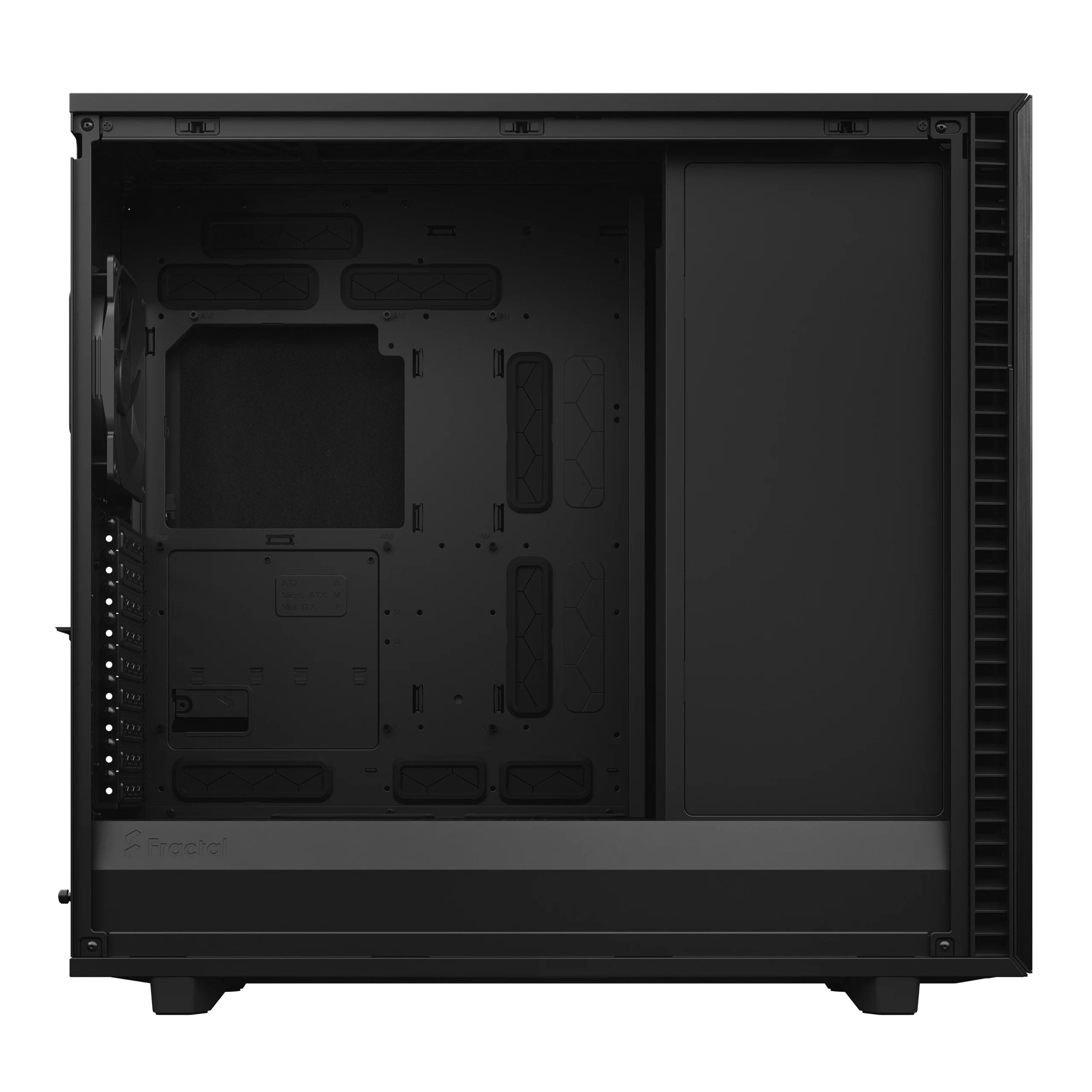 Fractal Design Define 7 XL Black Full Tower Gaming Case – Modular Interior, Silent Cooling, Tempered Glass, Spacious Design for High-End Builds