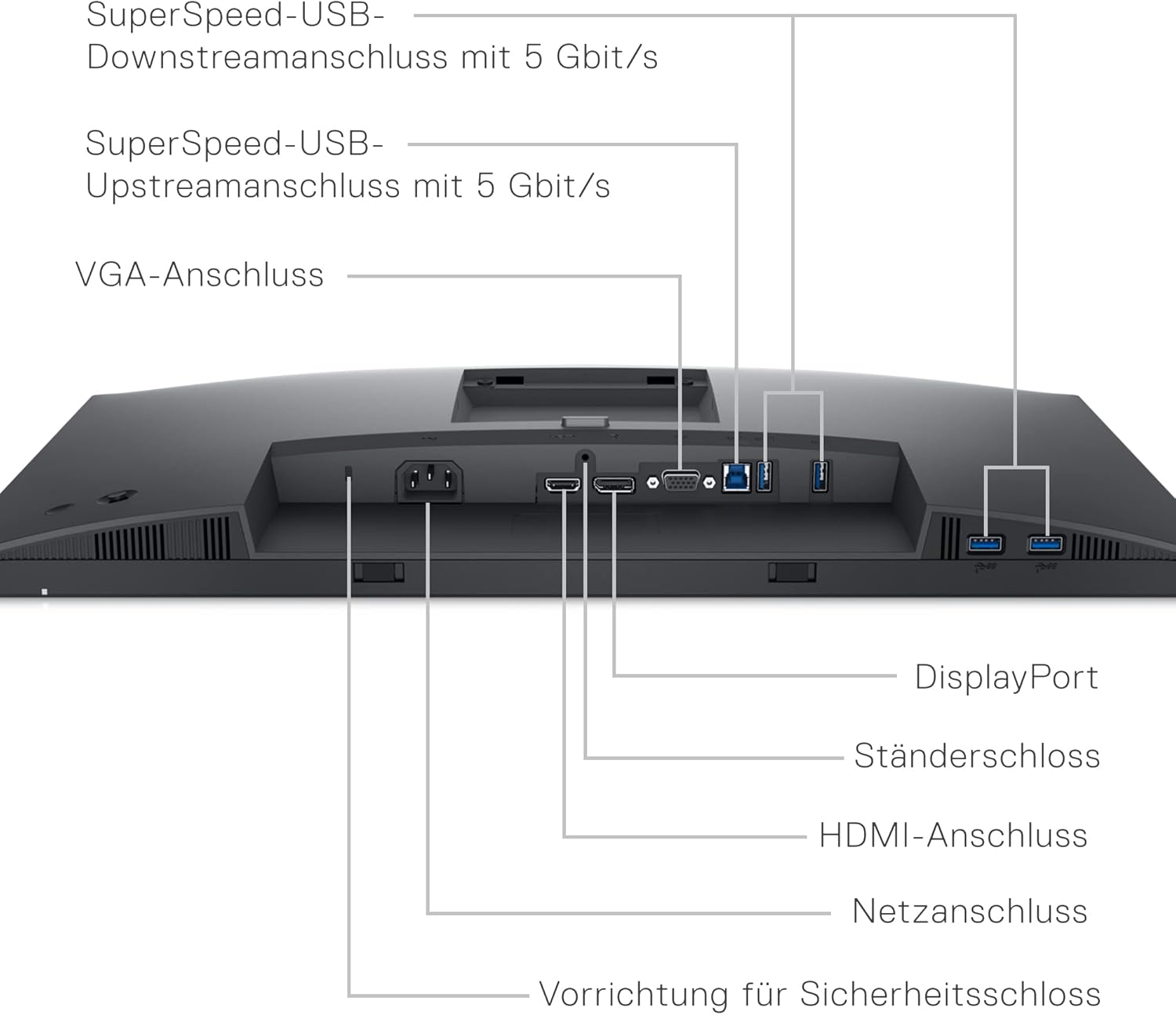 DELL P2422H  23.8" MONITOR