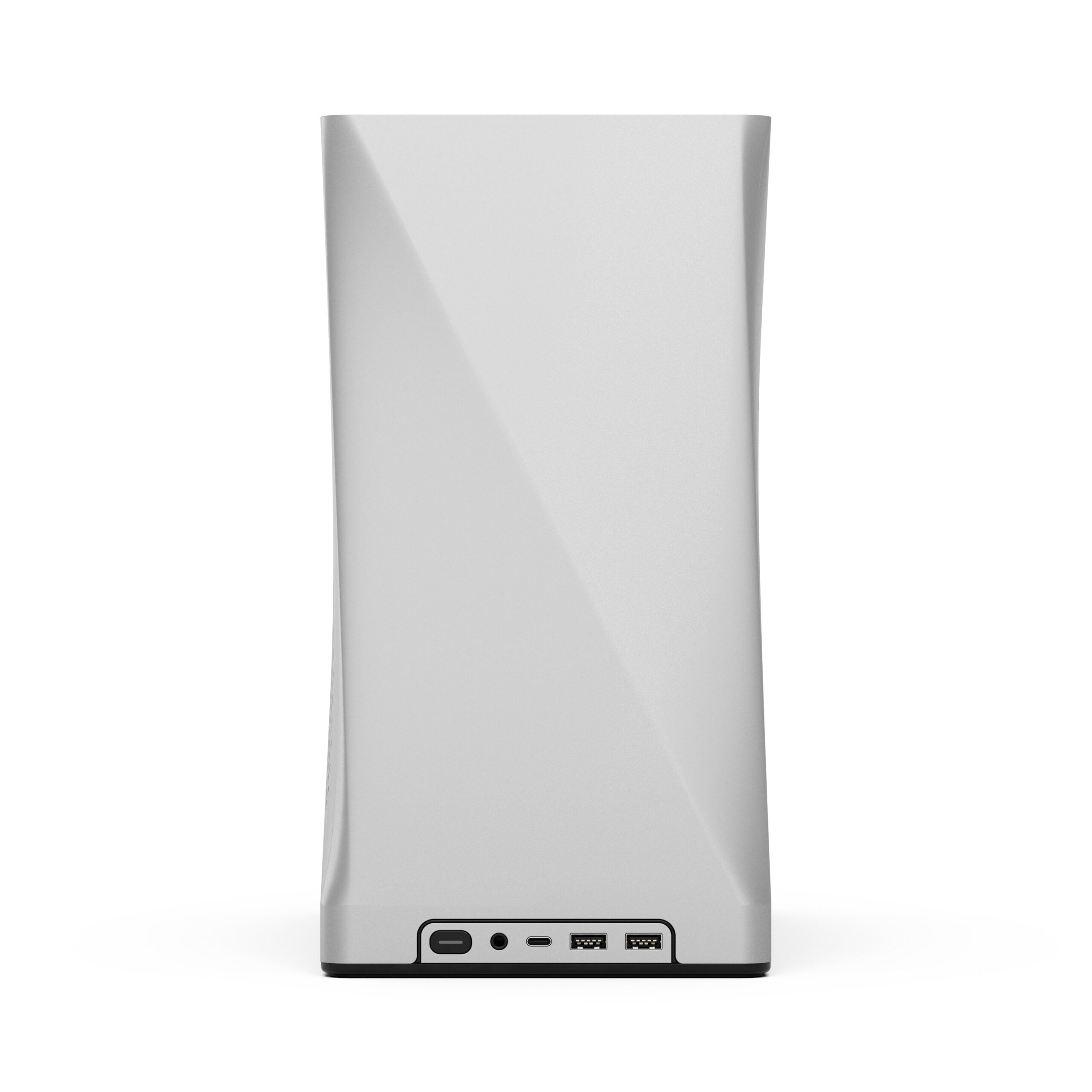 Fractal Design Era 2 Mini-ITX Silver Case – Premium Compact PC Chassis, Aluminum Exterior, Quiet Cooling, Sleek Minimalist Design
