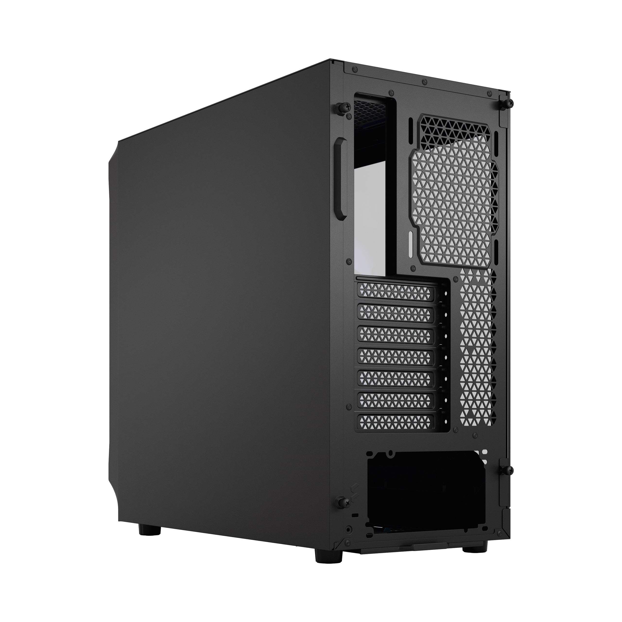Fractal Focus 2 RGB Black Mid Tower Gaming Case – High Airflow PC Chassis with ARGB Fans