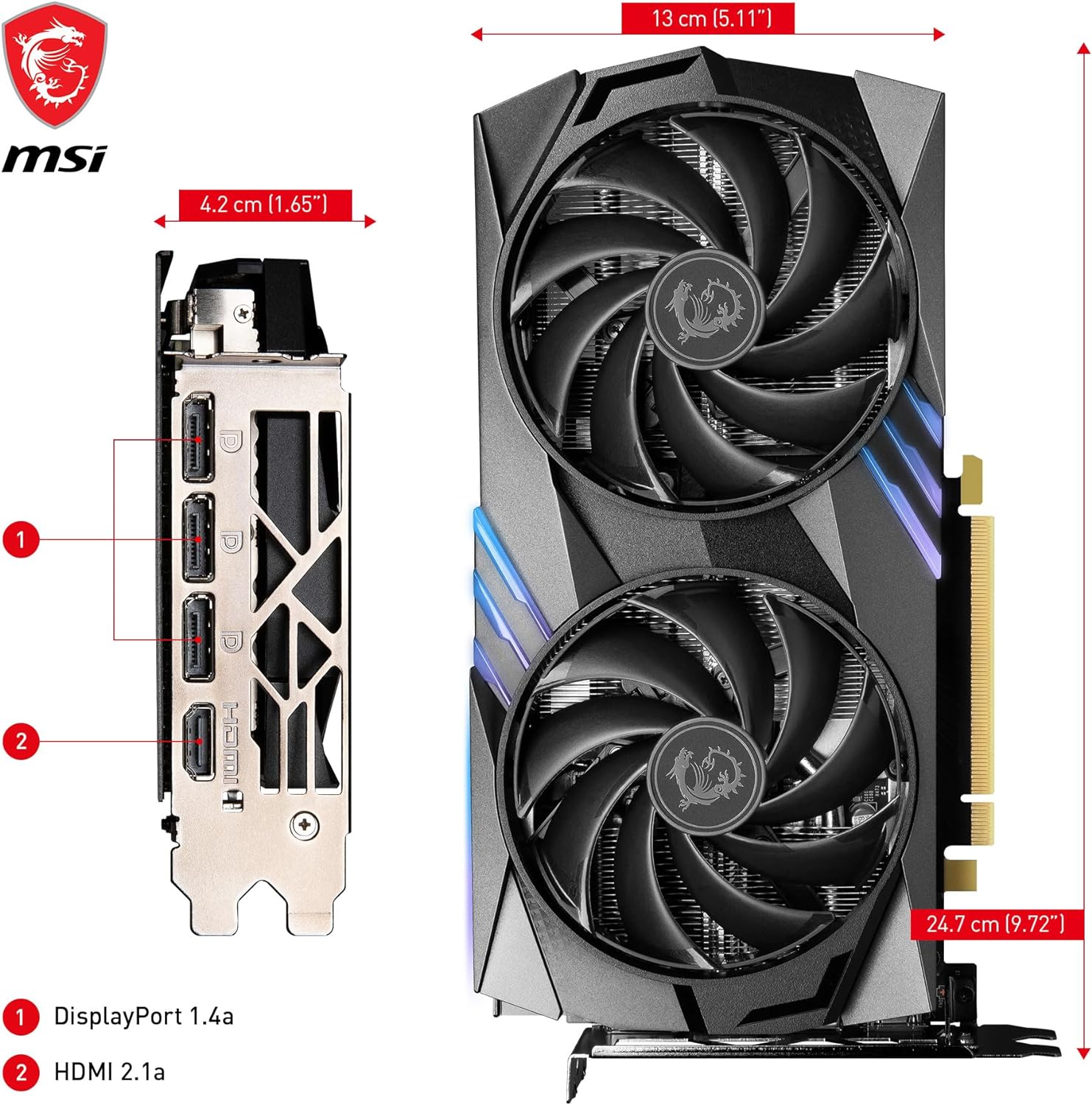 MSI GAMING GEFORCE RTX 4060 TI X 16GB