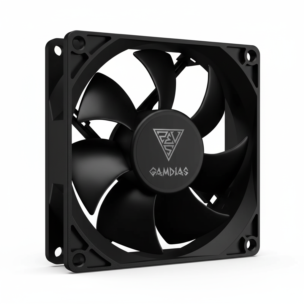 GAMDIAS BOREAS E1-210 MONO CPU Air Cooler – Silent High-Performance Cooling, Compact Design for Gaming & Desktop PCs