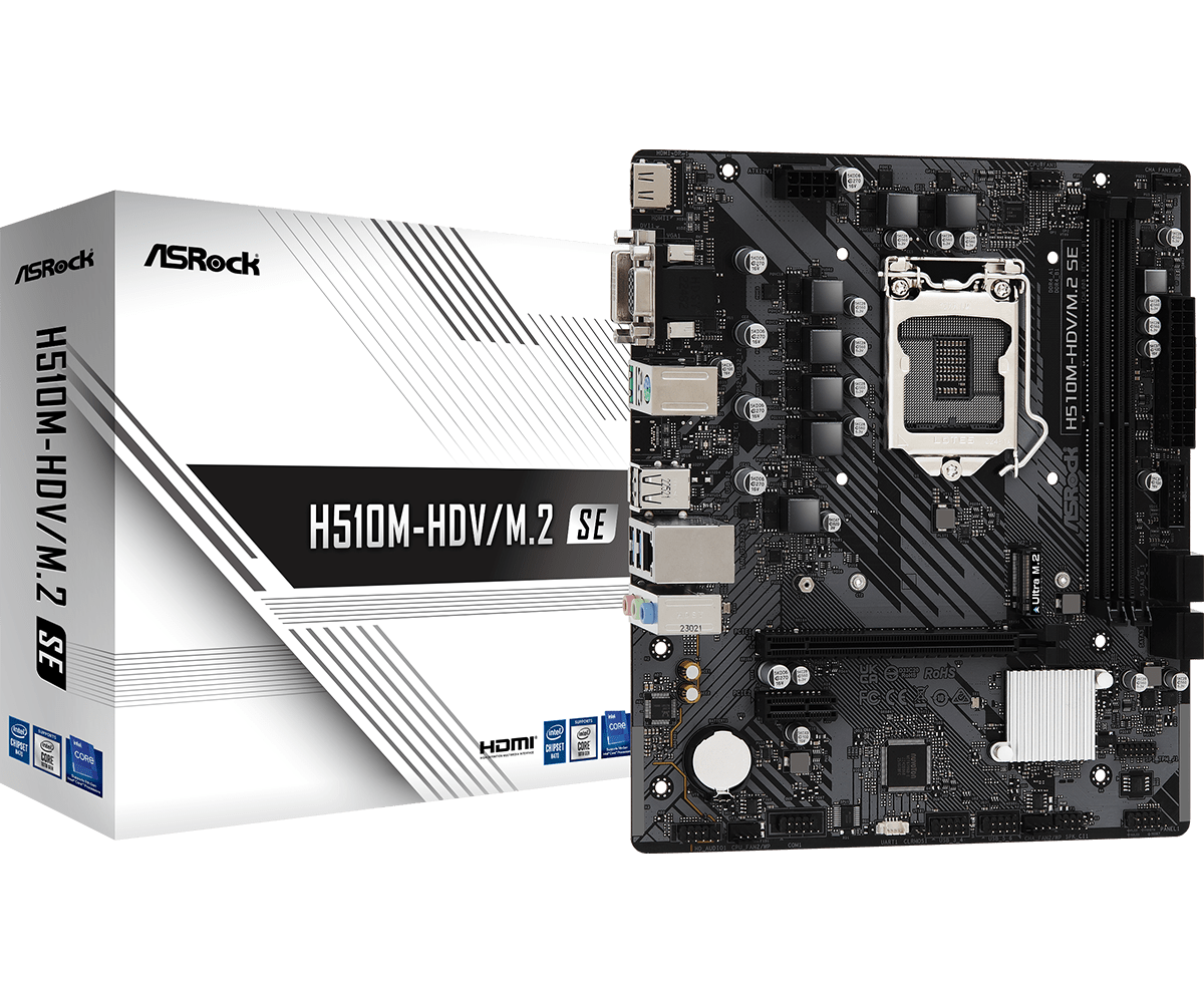 ASROCK H510M-HDV/M.2 SE D4 mATX