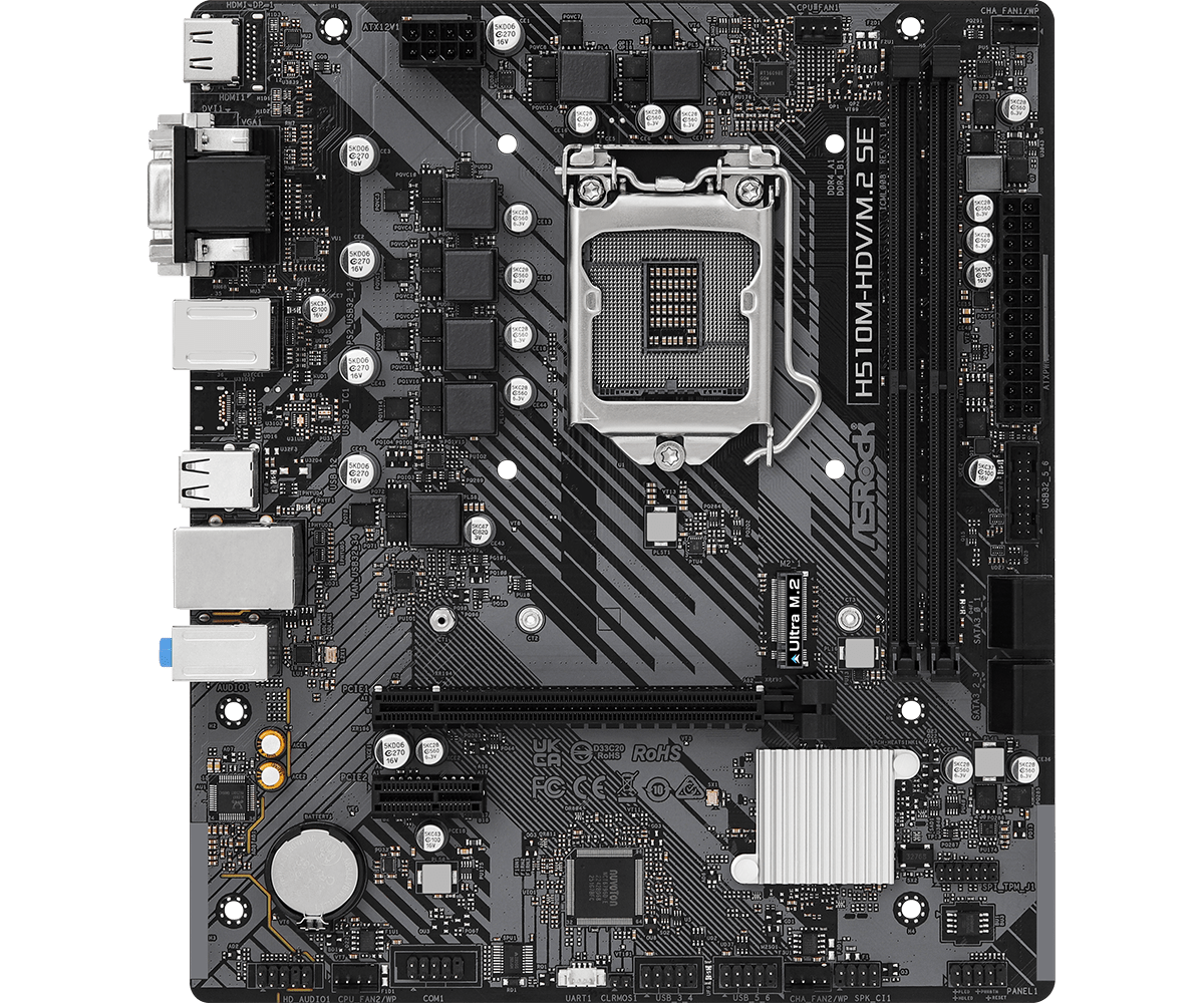 ASROCK H510M-HDV/M.2 SE D4 mATX