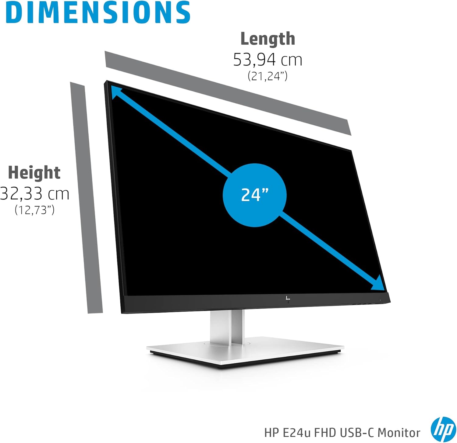 HP E24U G4 FHD USB-C Monitor