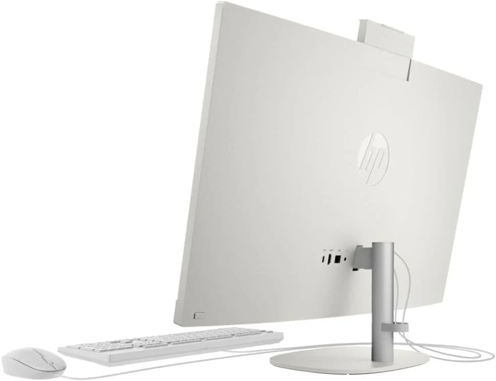 2024 Newest HP All-in-One 24-inch Desktop, 13th Generation Intel Core i7-1355U processor| 16GB DDR4 RAM| 512GB NVMe SSD| 23.8” FHD Display | Windows 11 (Shell White), 9A1A0PA