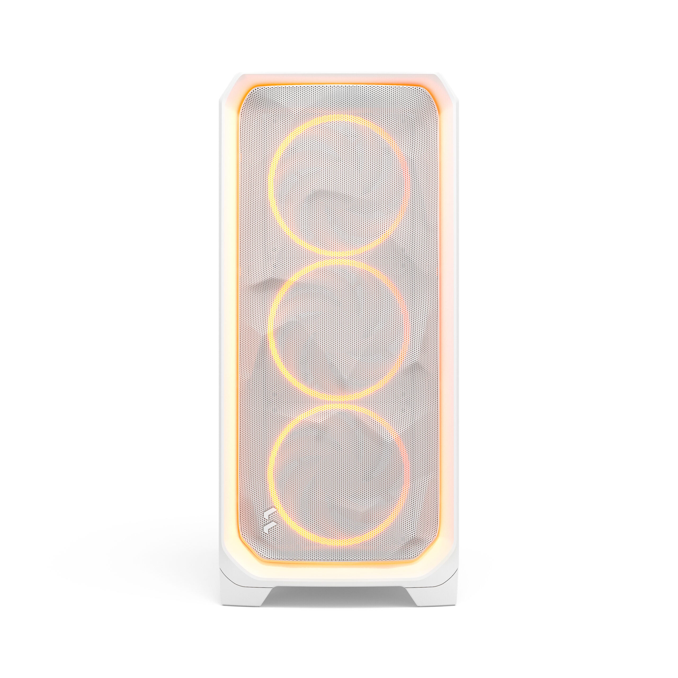 Fractal Meshify 3 Ambience Pro RGB White TG Mid Tower Case – High Airflow, Tempered Glass, ARGB Lighting