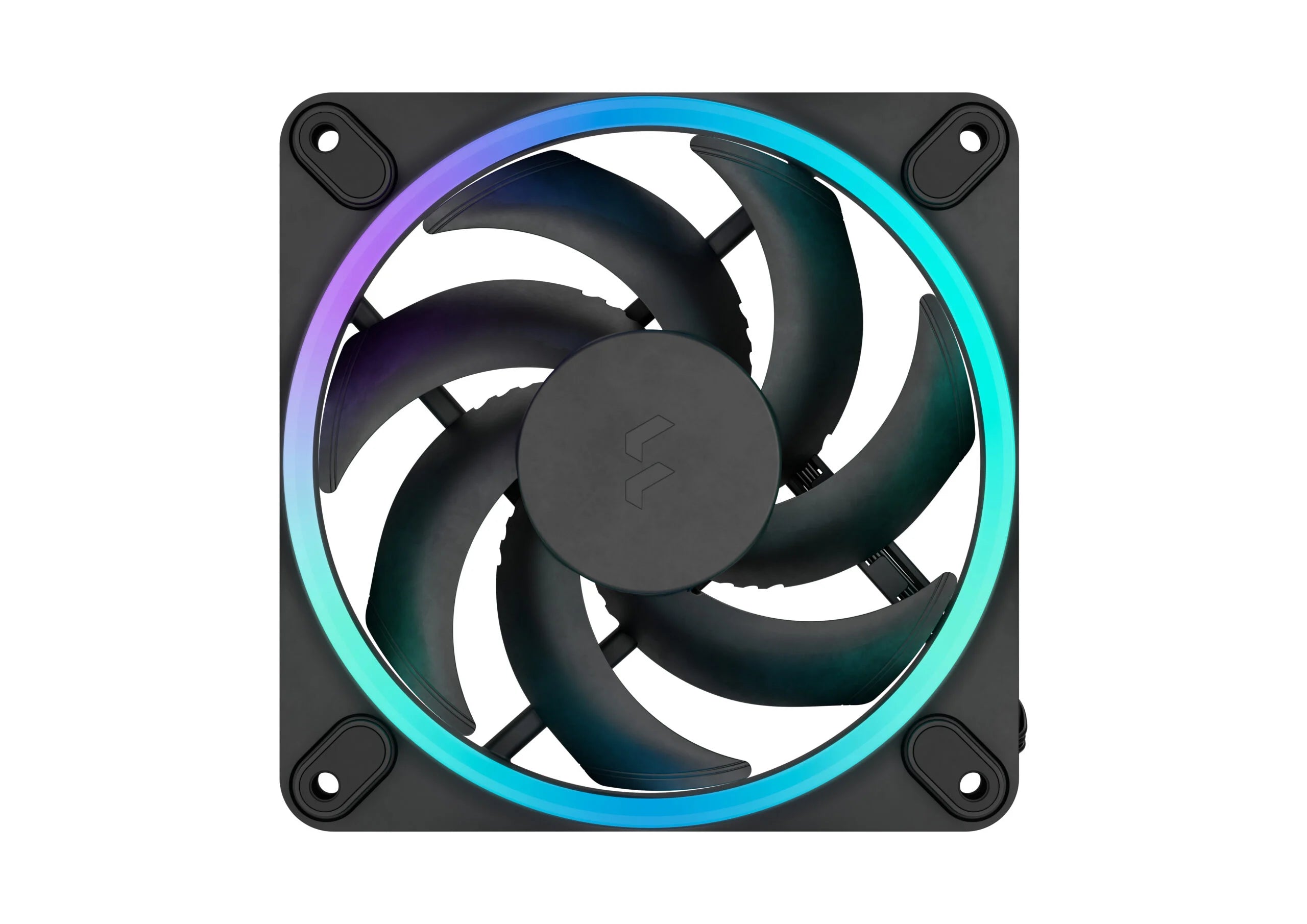 Fractal Design Momentum 12 ARGB 120mm PWM Black Fans – High-Performance RGB Cooling 3-Pack