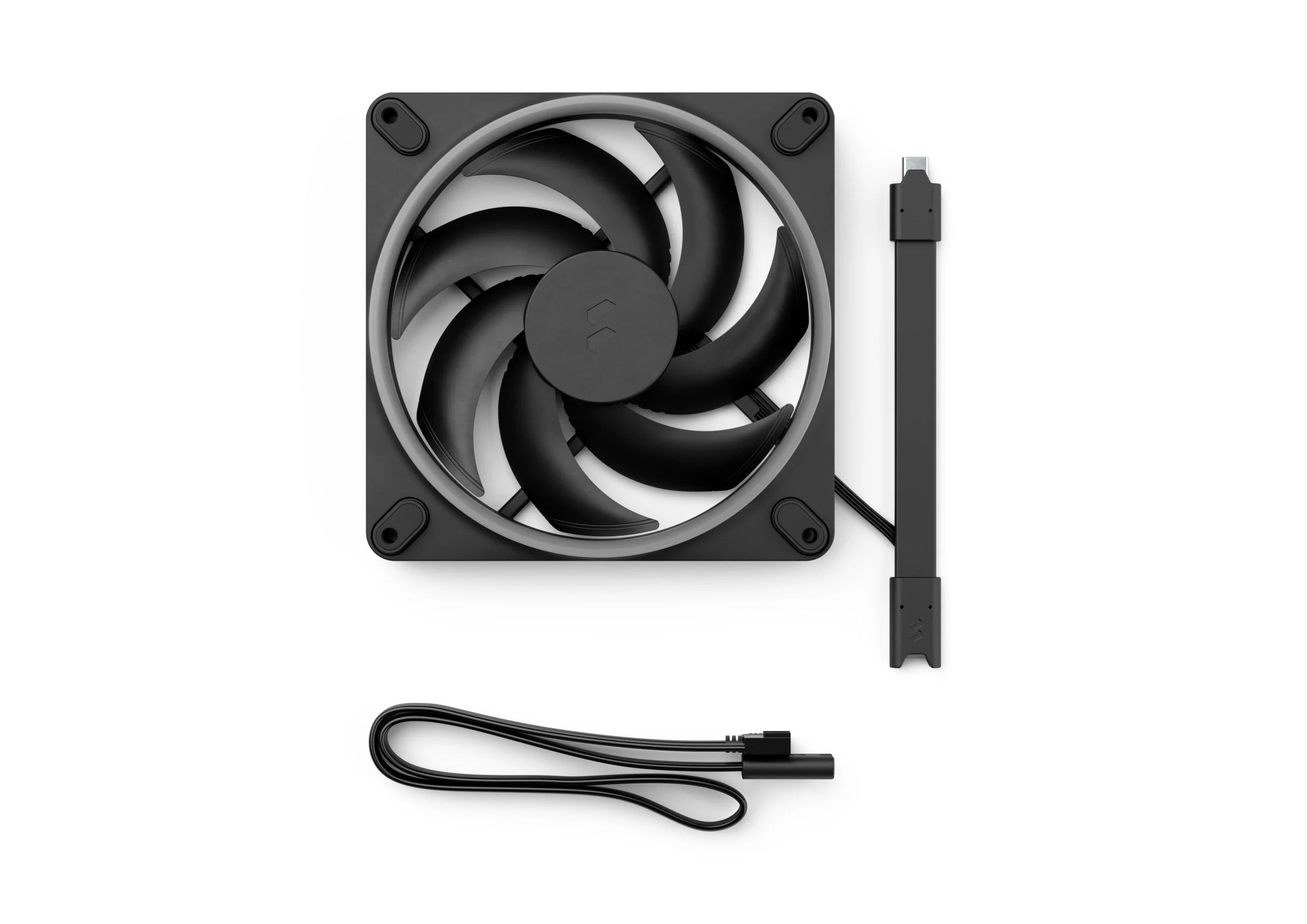 Fractal Design Momentum 14 ARGB 140mm PWM Black Fans – High-Performance RGB Cooling 3-Pack