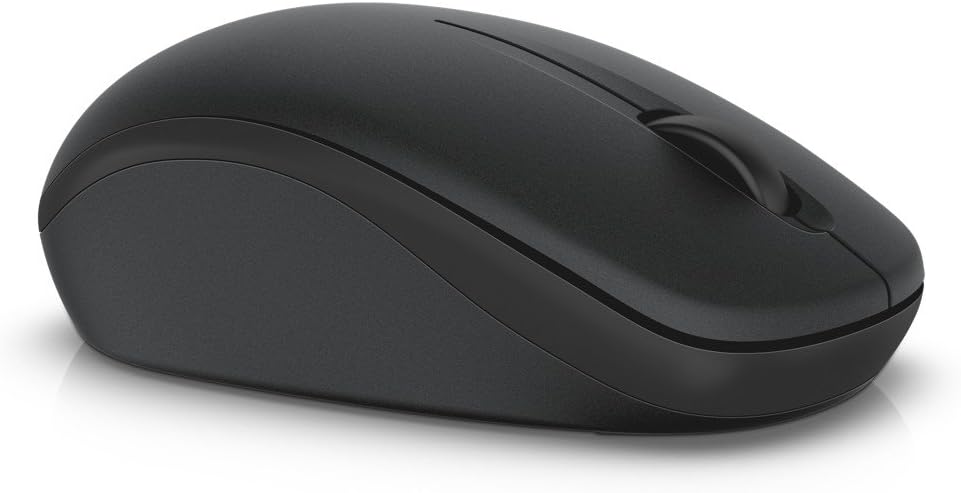 Dell Wireless Computer Mouse-WM126 – Long Life Battery, with Comfortable Design (Black)