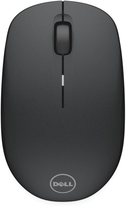 Dell Wireless Computer Mouse-WM126 – Long Life Battery, with Comfortable Design (Black)