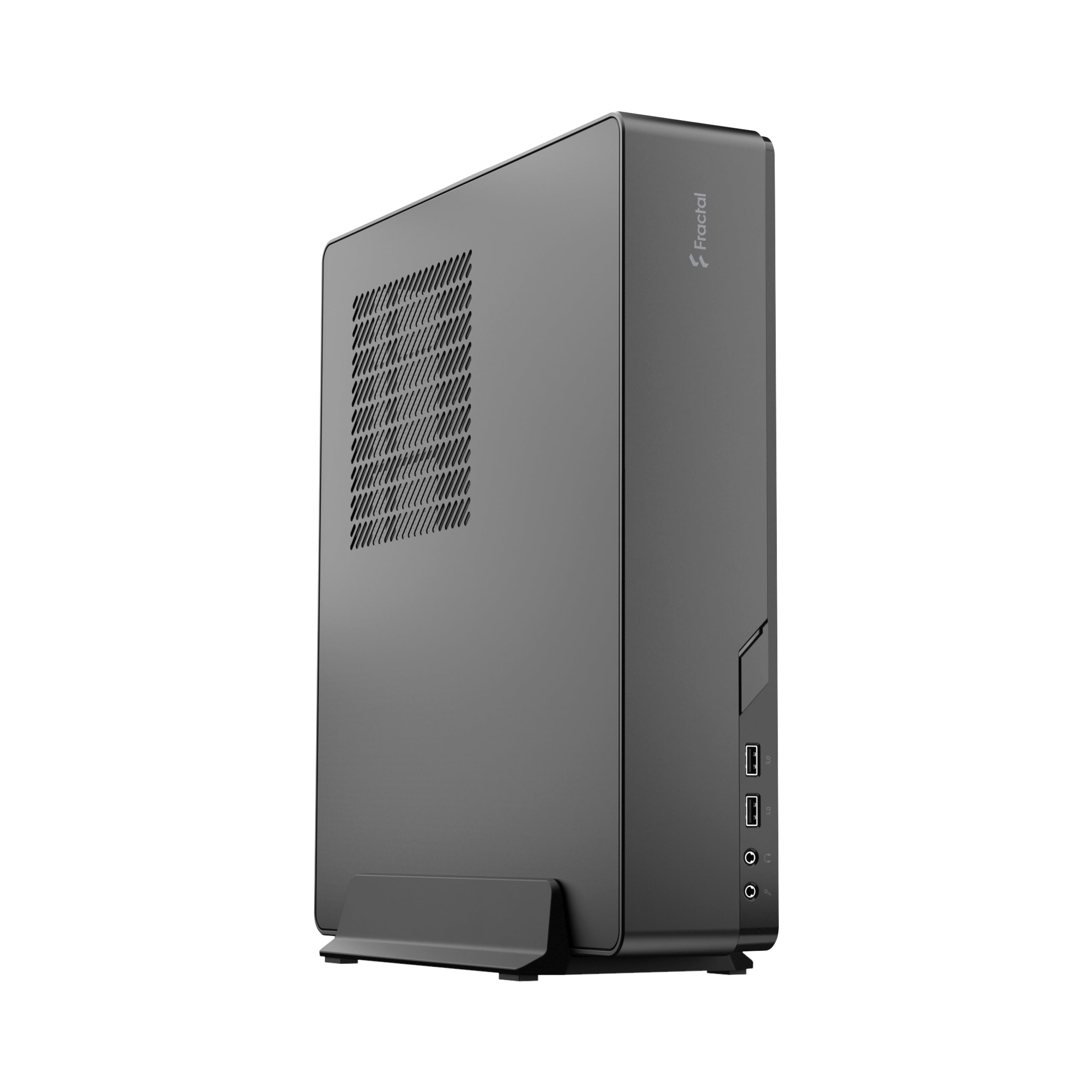 Fractal Design Node 202 Mini-ITX SFX HTPC PC Case – Slim, Compact, Modern Design, High Airflow, Vertical & Horizontal Orientation, Silent Gaming & Home Theater Build