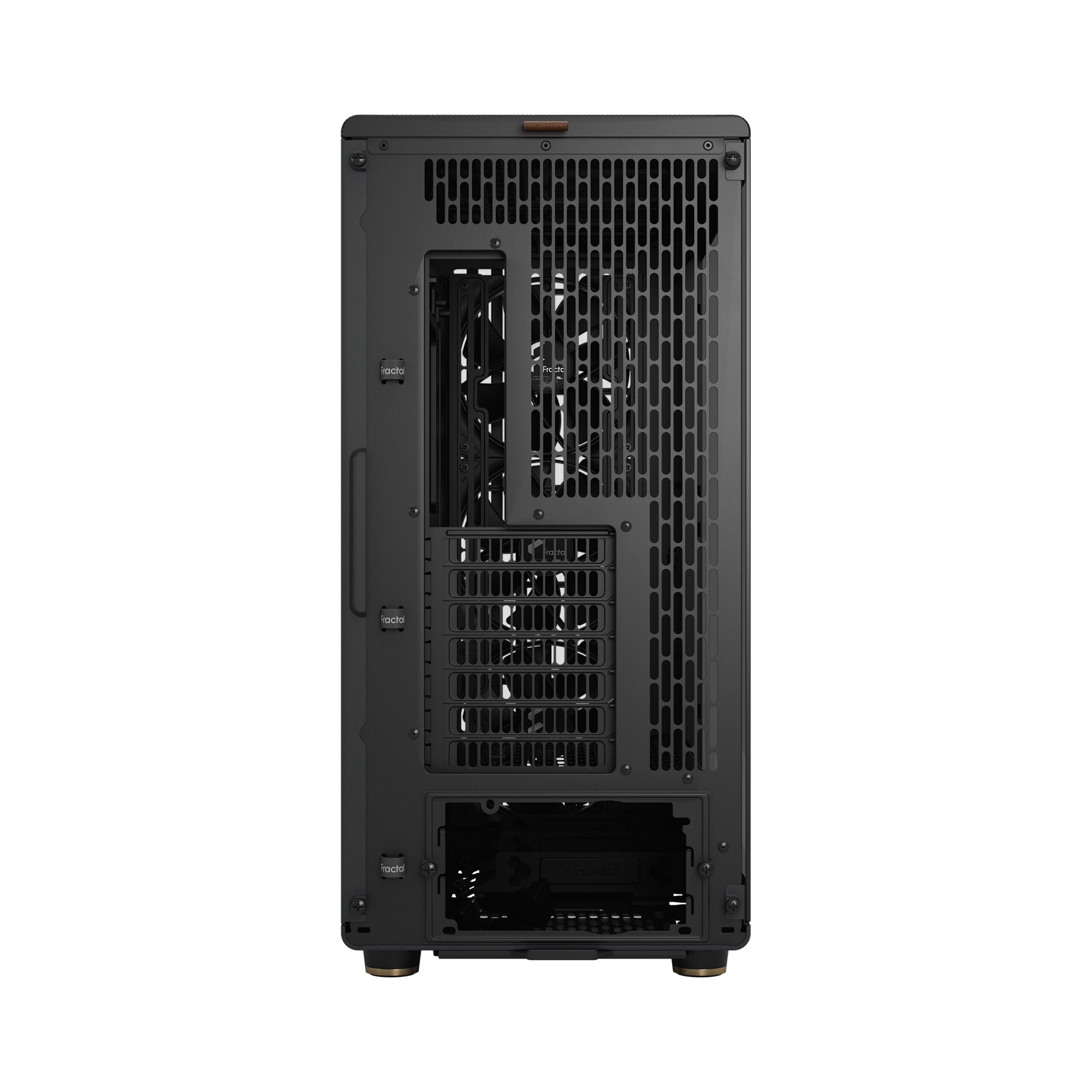 Fractal North XL Charcoal Dark Tint Mid Tower Gaming Case – High Airflow PC Chassis