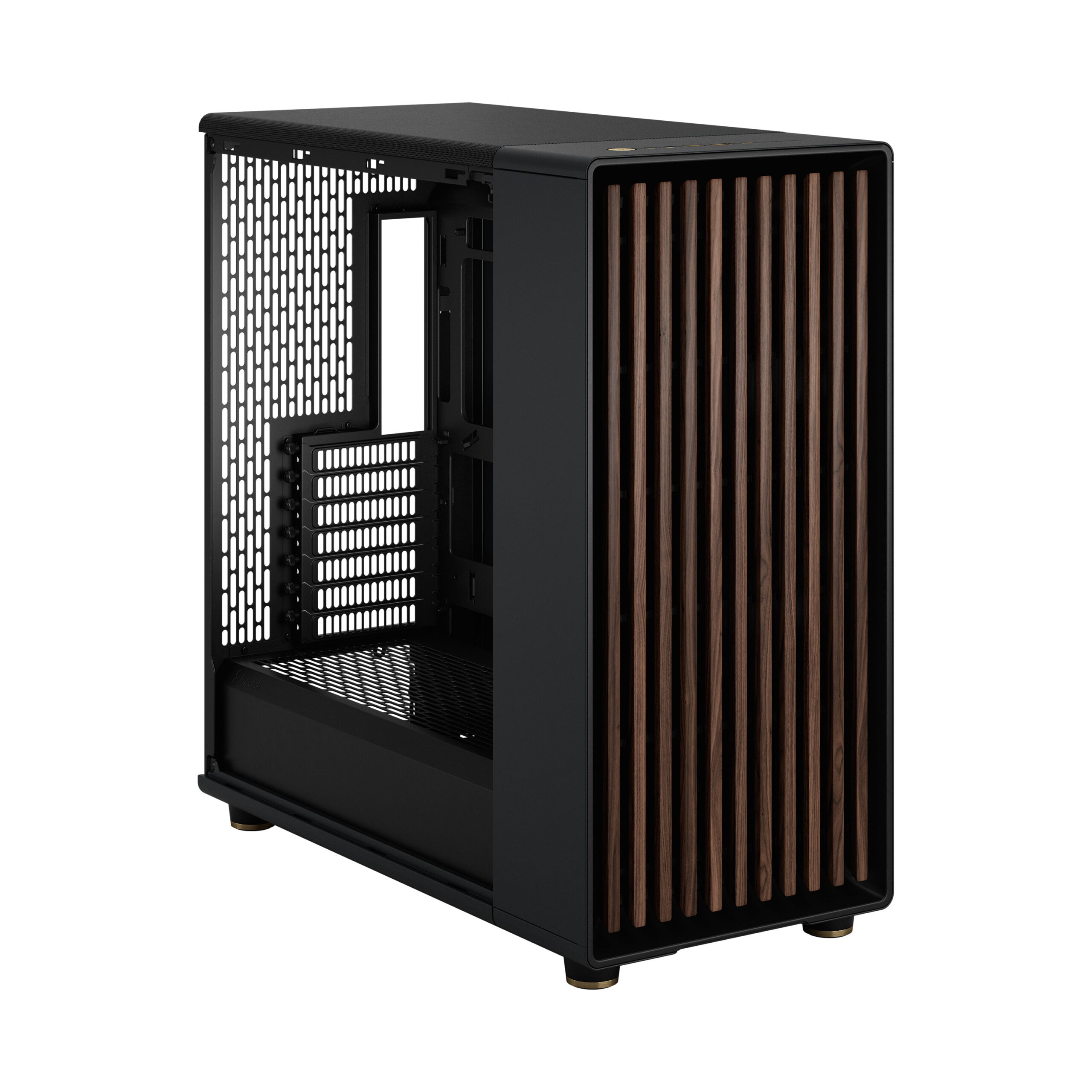 Fractal North XL RC Charcoal Black TG Dark BTF Case – Full Tower, High Airflow, Premium Build
