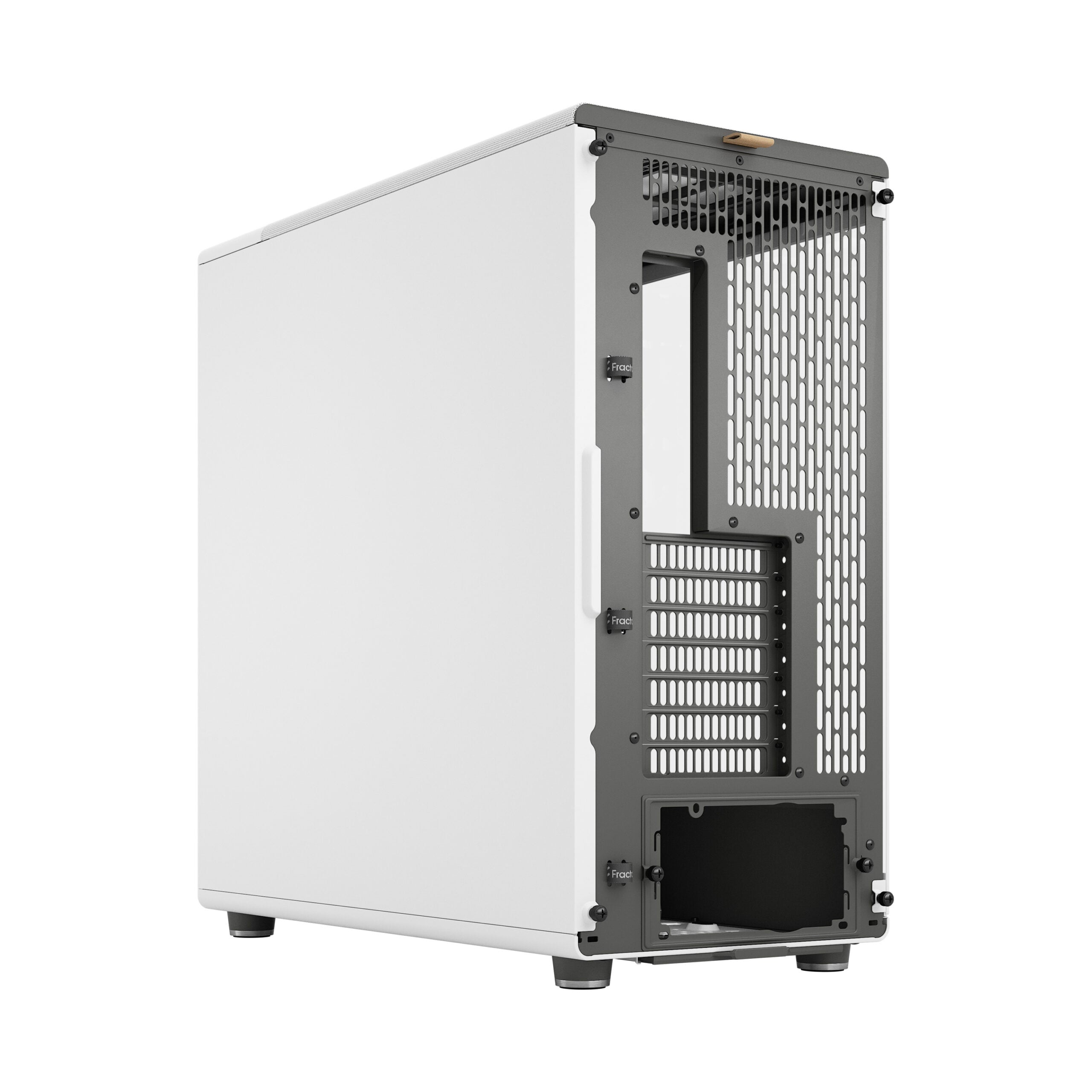 Fractal North XL RC Chalk White TG Clear BTF Case – Full Tower, High Airflow, Premium Build