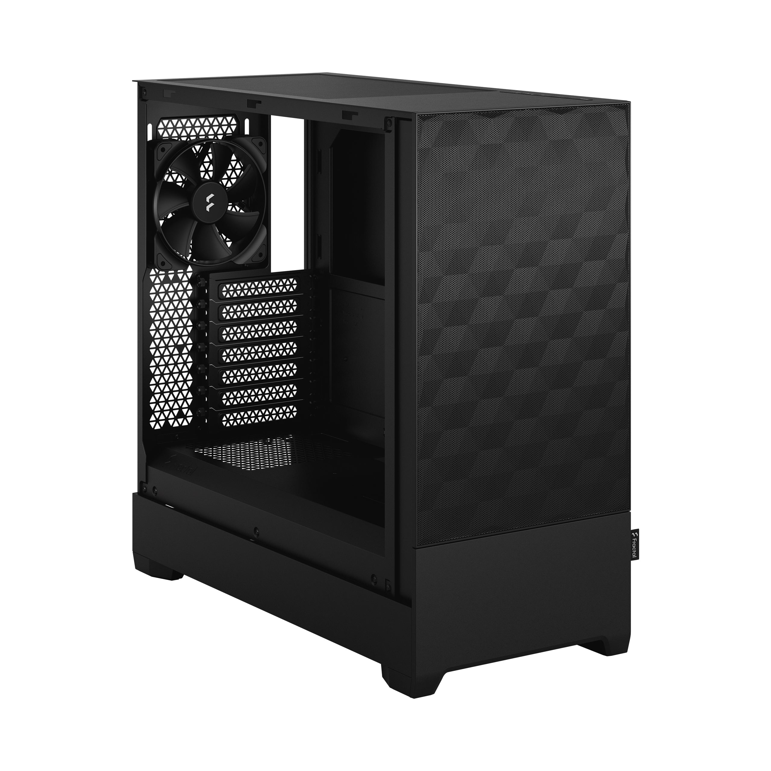 Fractal Pop Air Black Mid Tower Gaming PC Case – High Airflow, RGB Ready, Compact Design