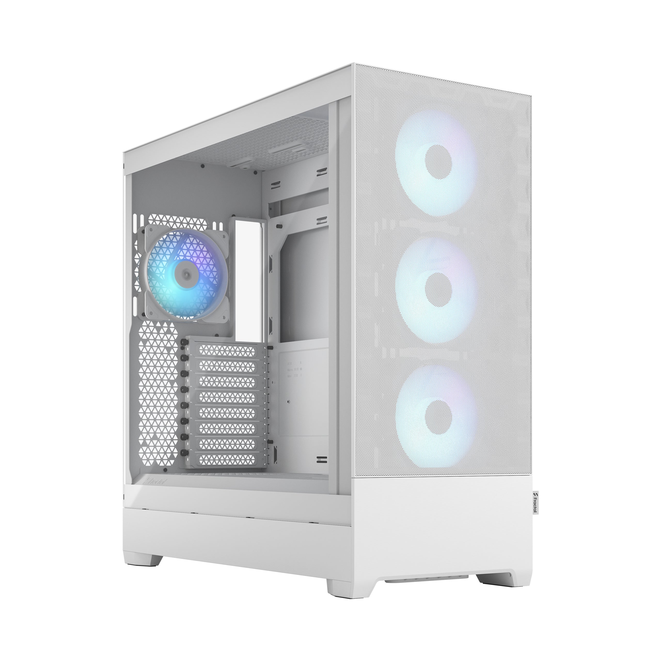 Fractal Pop XL Air RGB White Full Tower Gaming PC Case – High Airflow, ARGB Fans, Spacious Design