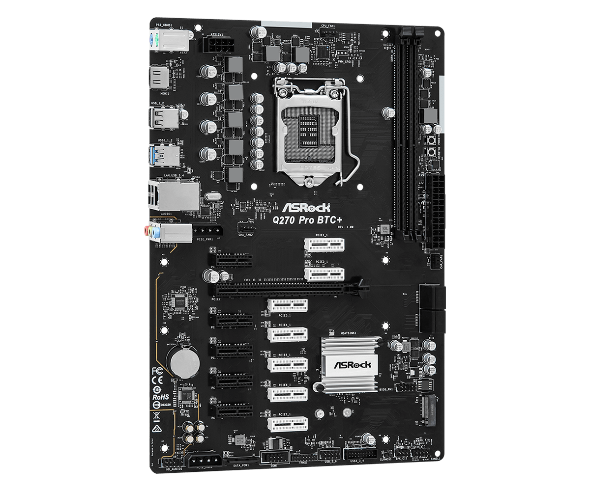 ASROCK Q270 PRO BTC+