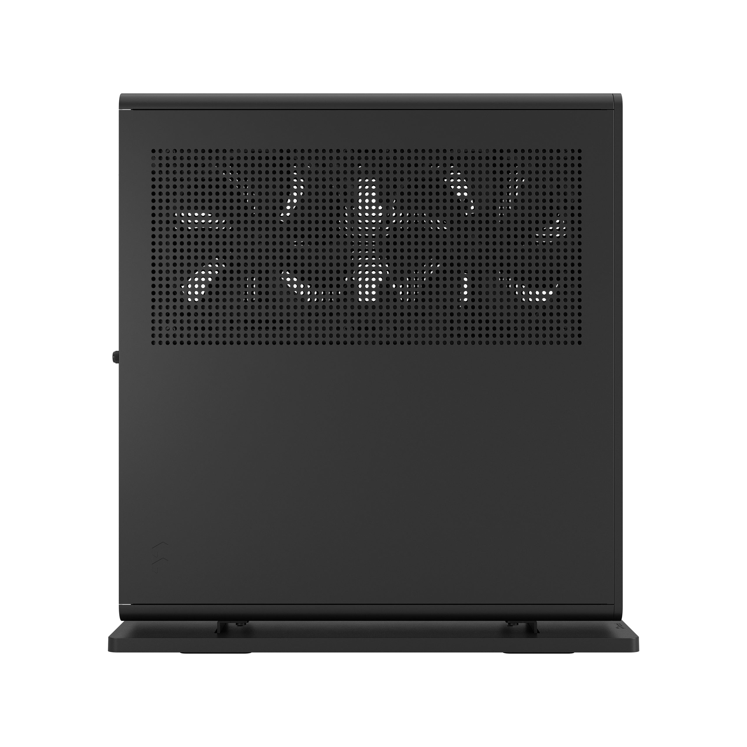 Fractal Design Ridge Black SFF Mini-ITX PCIe 4.0 Case – Compact, High-Performance, Sleek Design, Excellent Airflow, Small Form Factor Gaming & HTPC Build