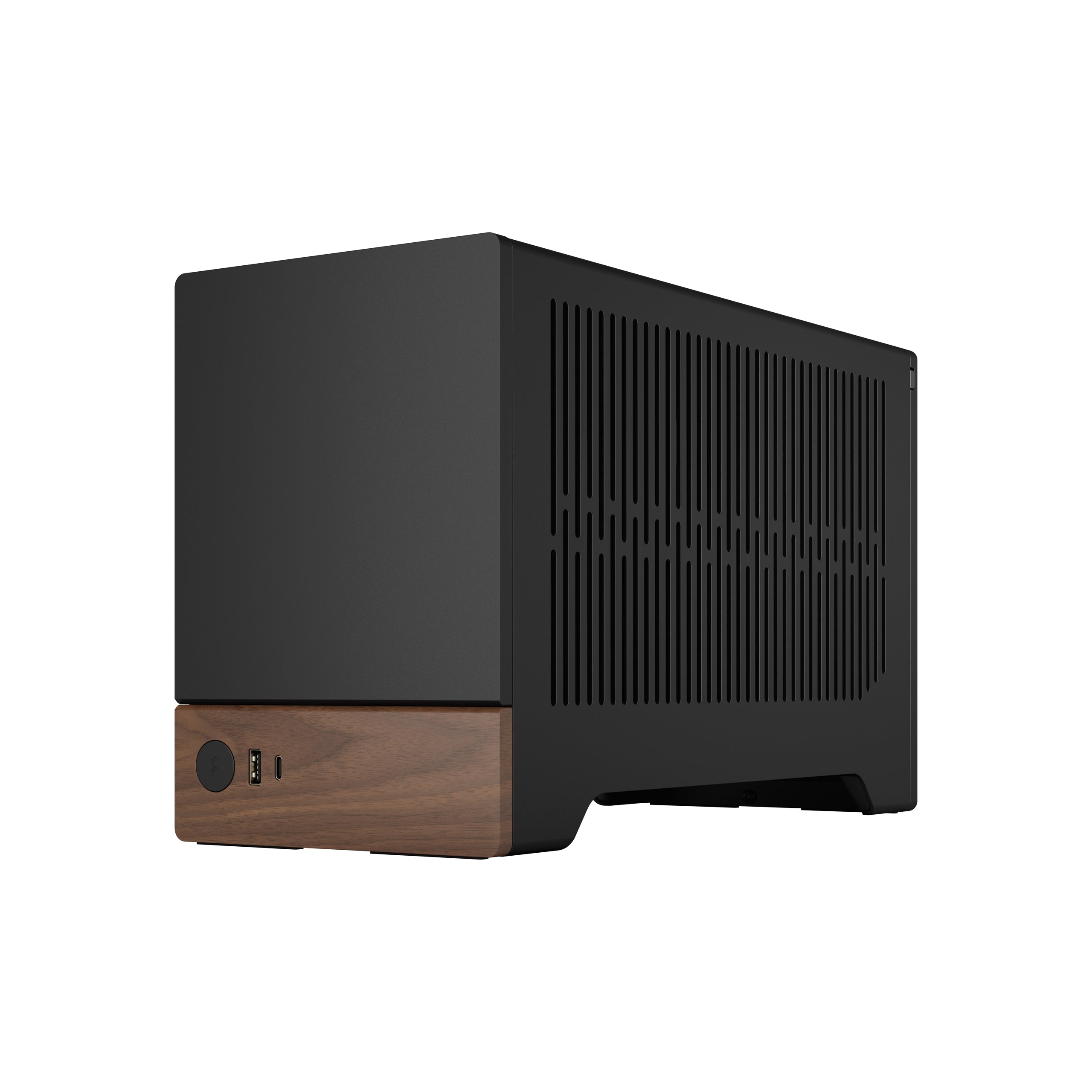 Fractal Design Terra Graphite Mini-ITX USB 3.2 Case – Compact, High-Performance, Small Form Factor PC Case for Gaming & HTPC Builds