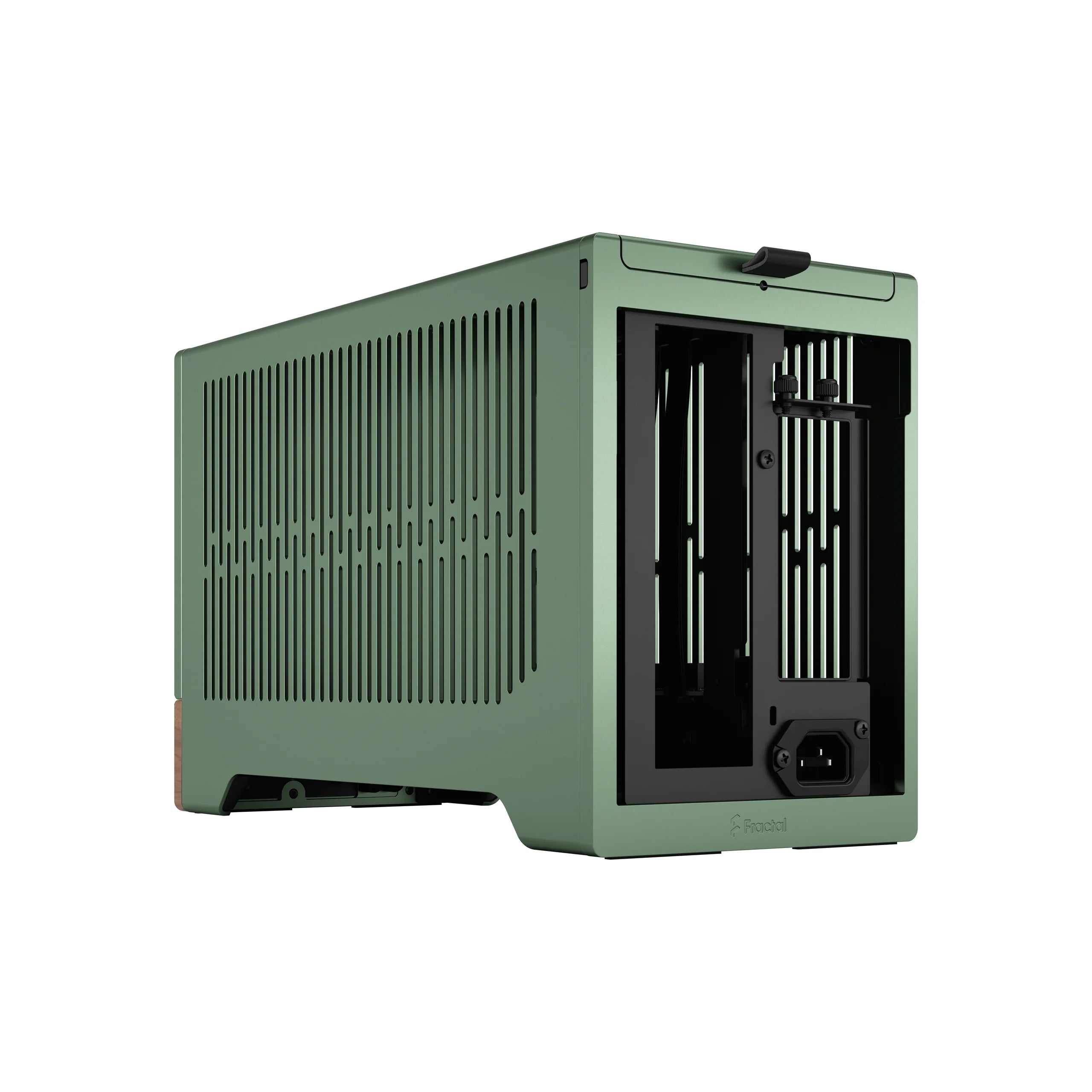 Fractal Design Terra Silver Mini-ITX Case – Compact PC Chassis with USB 3.2 Front Panel