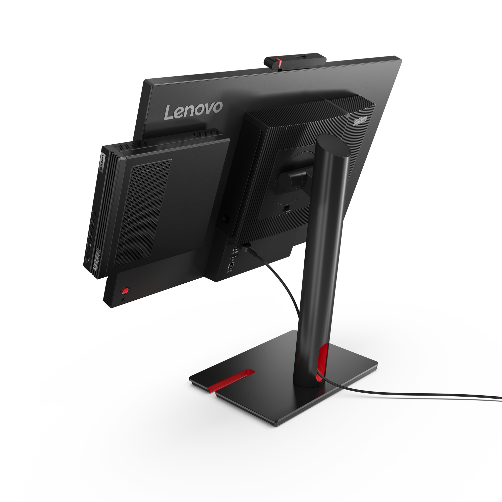 Lenovo ThinkCentre Tiny Desktop M90q G5 Tiny, i7-14700T,8GB DDR5,512GB SSD M.2 2280 NVMe G4,Integrated,Win 11 Pro 64,No DVD, Intel AX211 2x2AX_6E+BT,VESA Mount, Internal Speaker,135W Adapter,USB TRD ARA,USB CLP MOUSE,PUB_FRA/ARA/ENG,1Yr On-site,3Y On-site