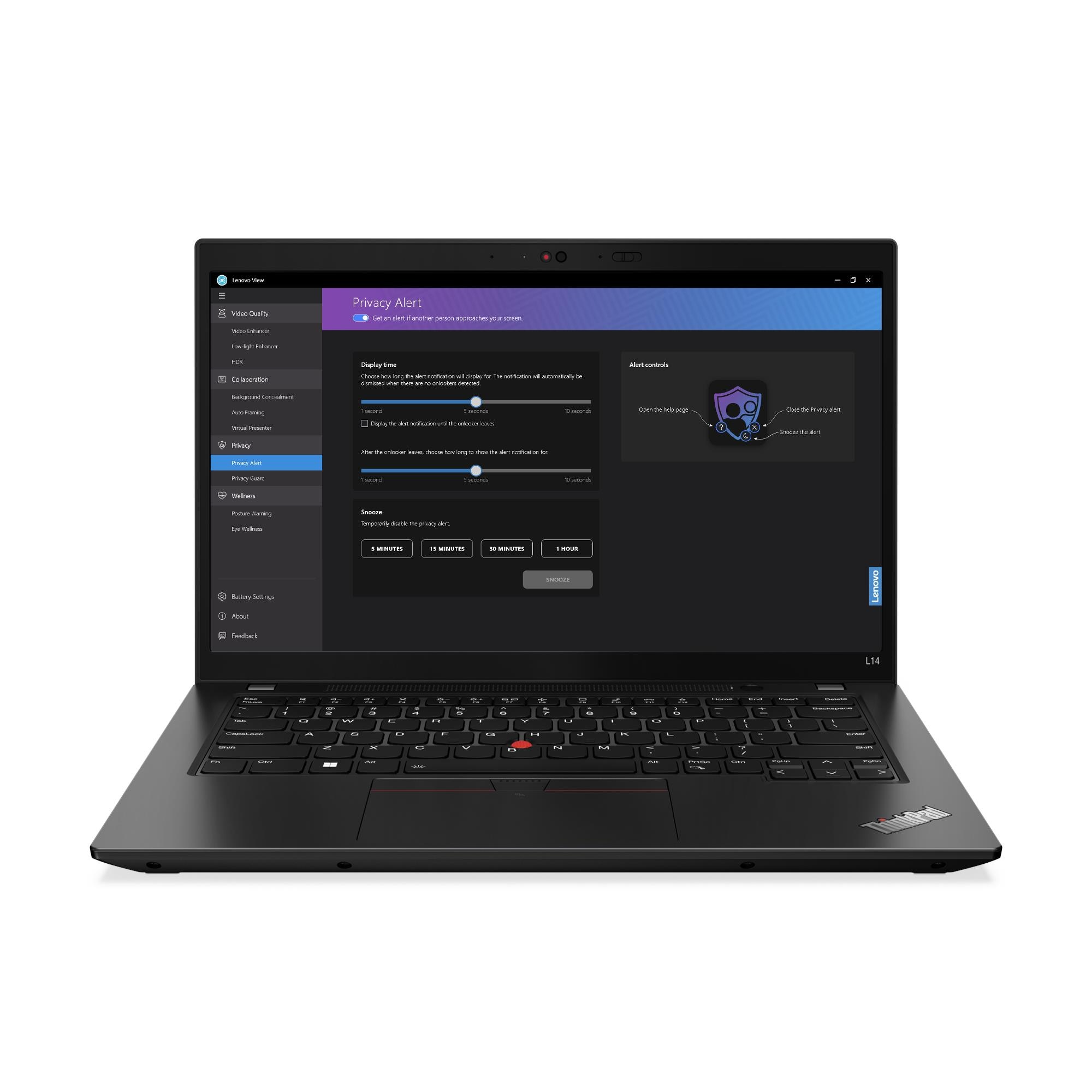 Lenovo ThinkPad L14 Gen 4 Lightweight Business Laptop 14" FHD Touchscreen Intel Core i7 13th Gen 16GB DDR4 RAM 512GB PCIe SSD Windows 11 Pro