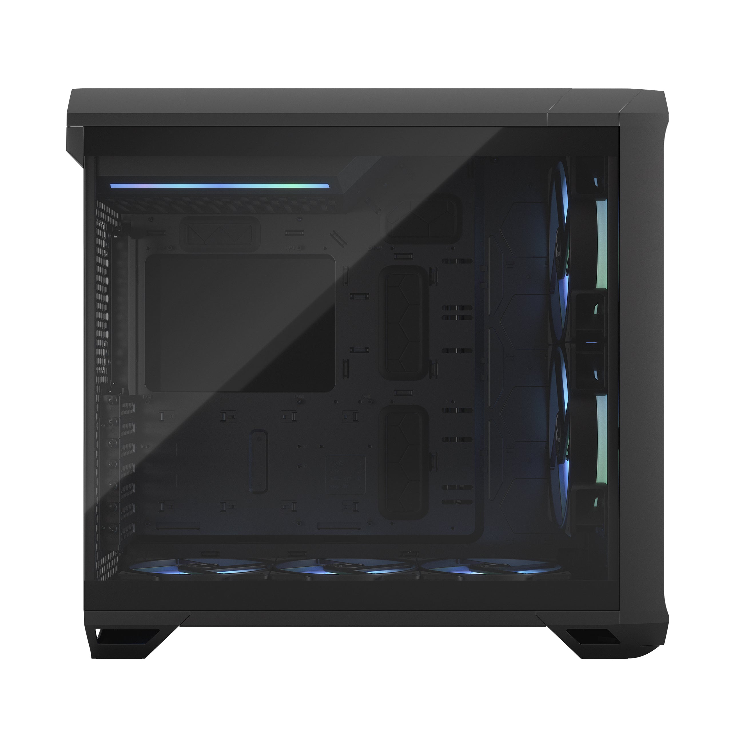 Fractal Design Torrent Black Solid PC Gaming Case – High Airflow Full Tower for Gaming & High-Performance Builds