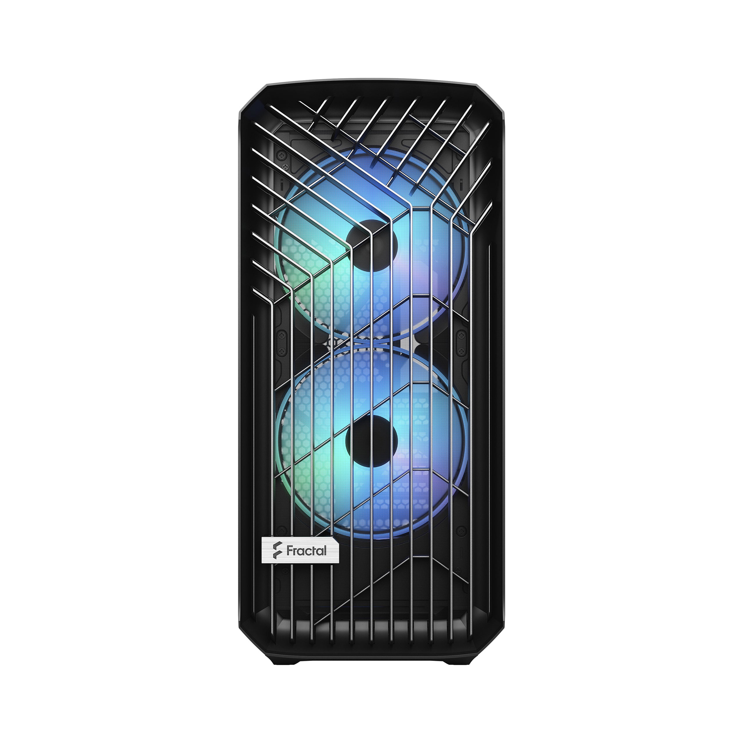 Fractal Design Torrent RGB Black TG Light Tint Gaming Case – High Airflow Mid-Tower PC Chassis with ARGB