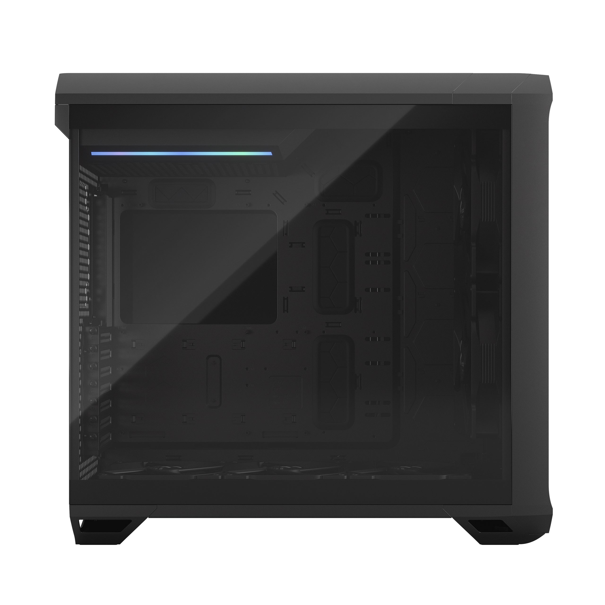 Fractal Design Torrent Black TG Light Tint PC Gaming Case – High Airflow Full Tower with Tempered Glass
