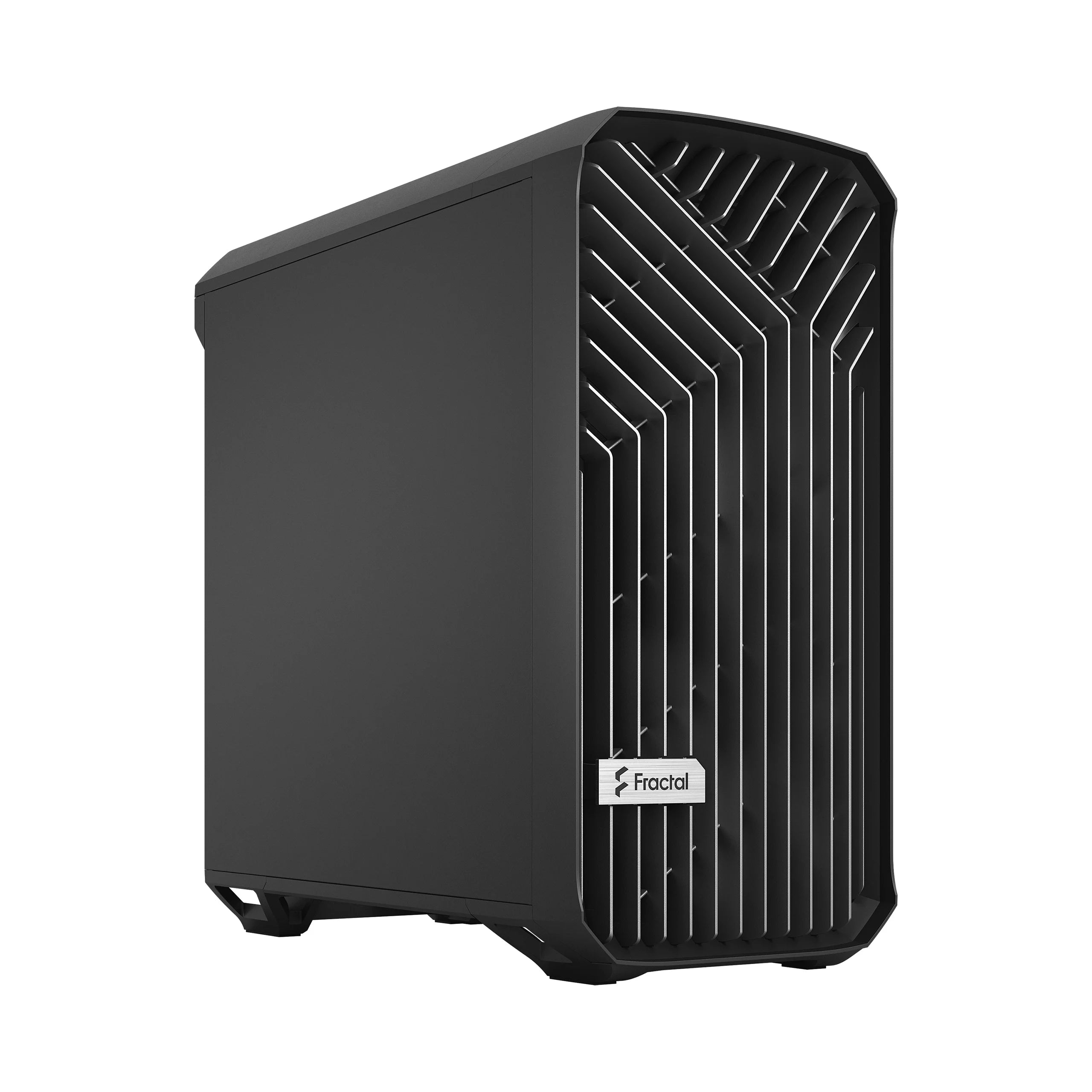 Fractal Design Torrent Compact Black Mid Tower Case – High Airflow Gaming PC Case with Modern Design