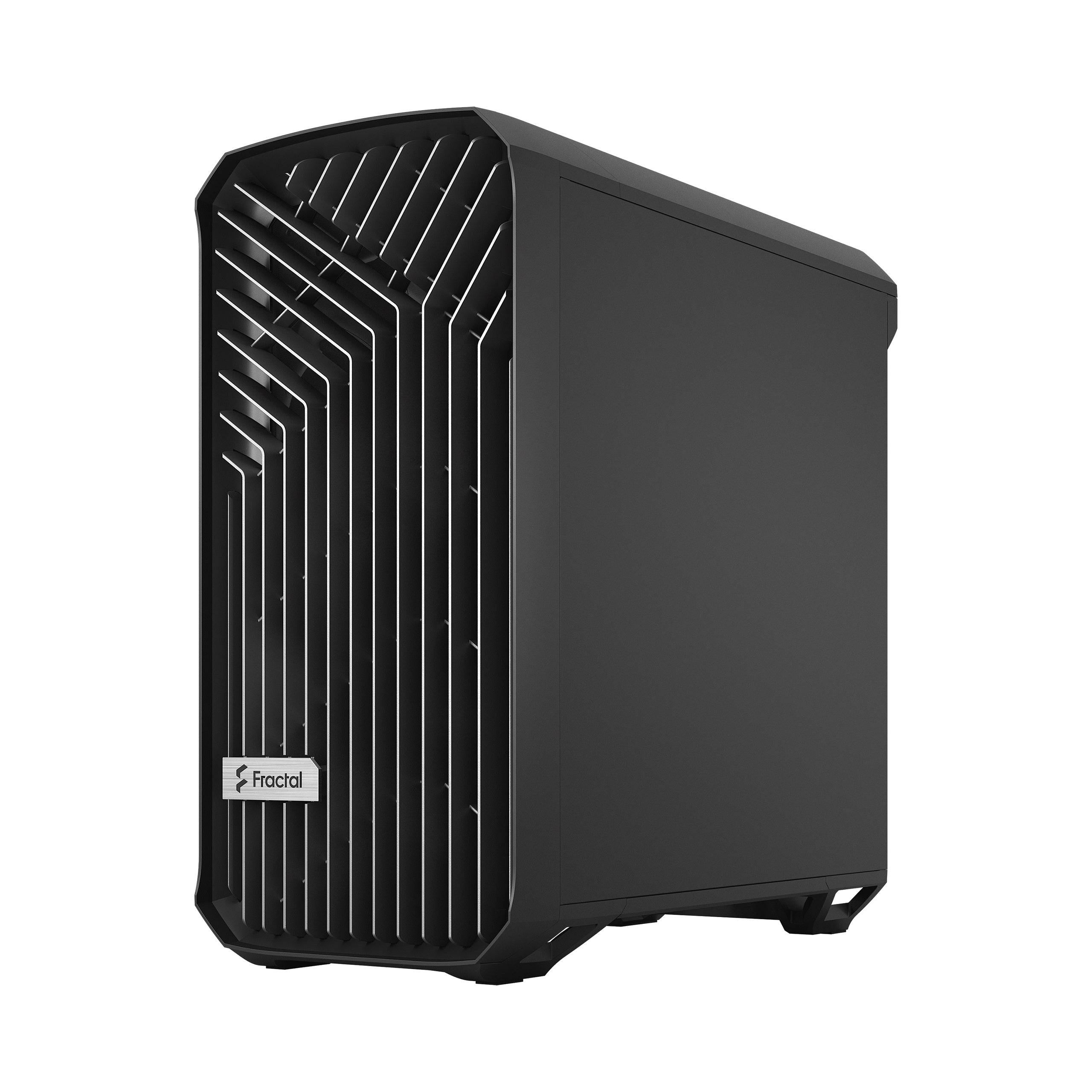 Fractal Design Torrent Compact Black Mid Tower Case – High Airflow Gaming PC Case with Modern Design
