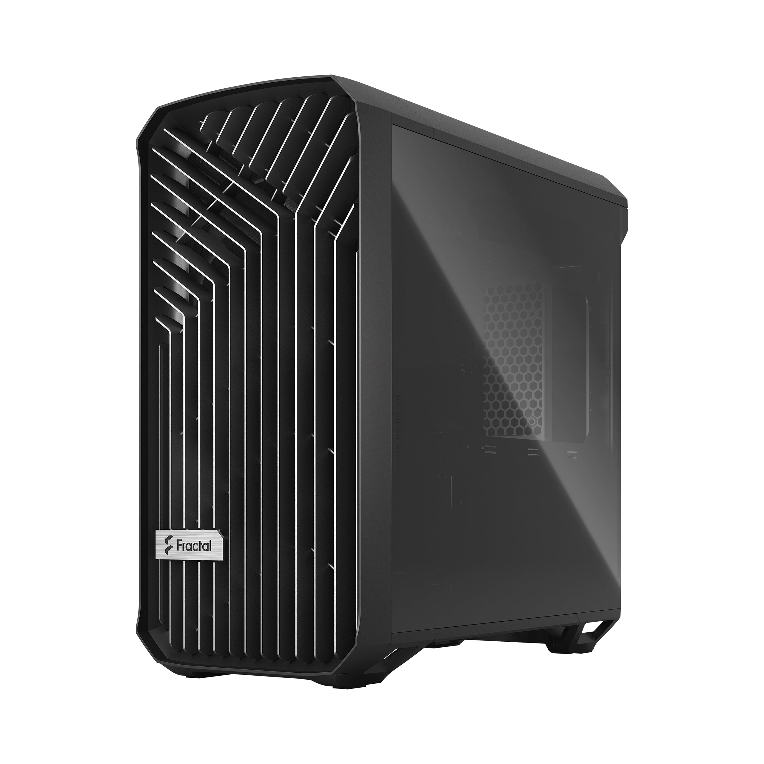 Fractal Design Torrent Compact RGB Black Light Mid Tower Gaming Case – High Airflow RGB PC Chassis