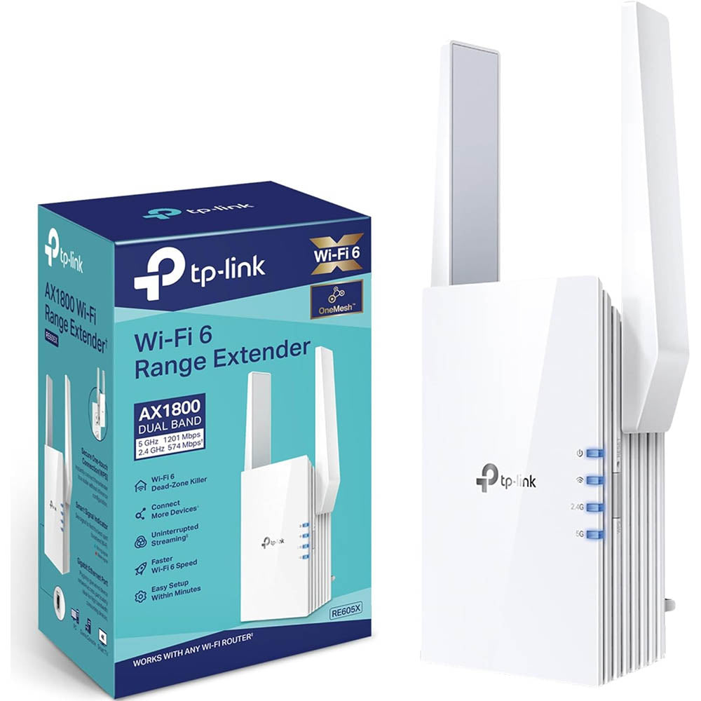 TP-Link RE605X AX1800 Wi-Fi 6 Range Extender