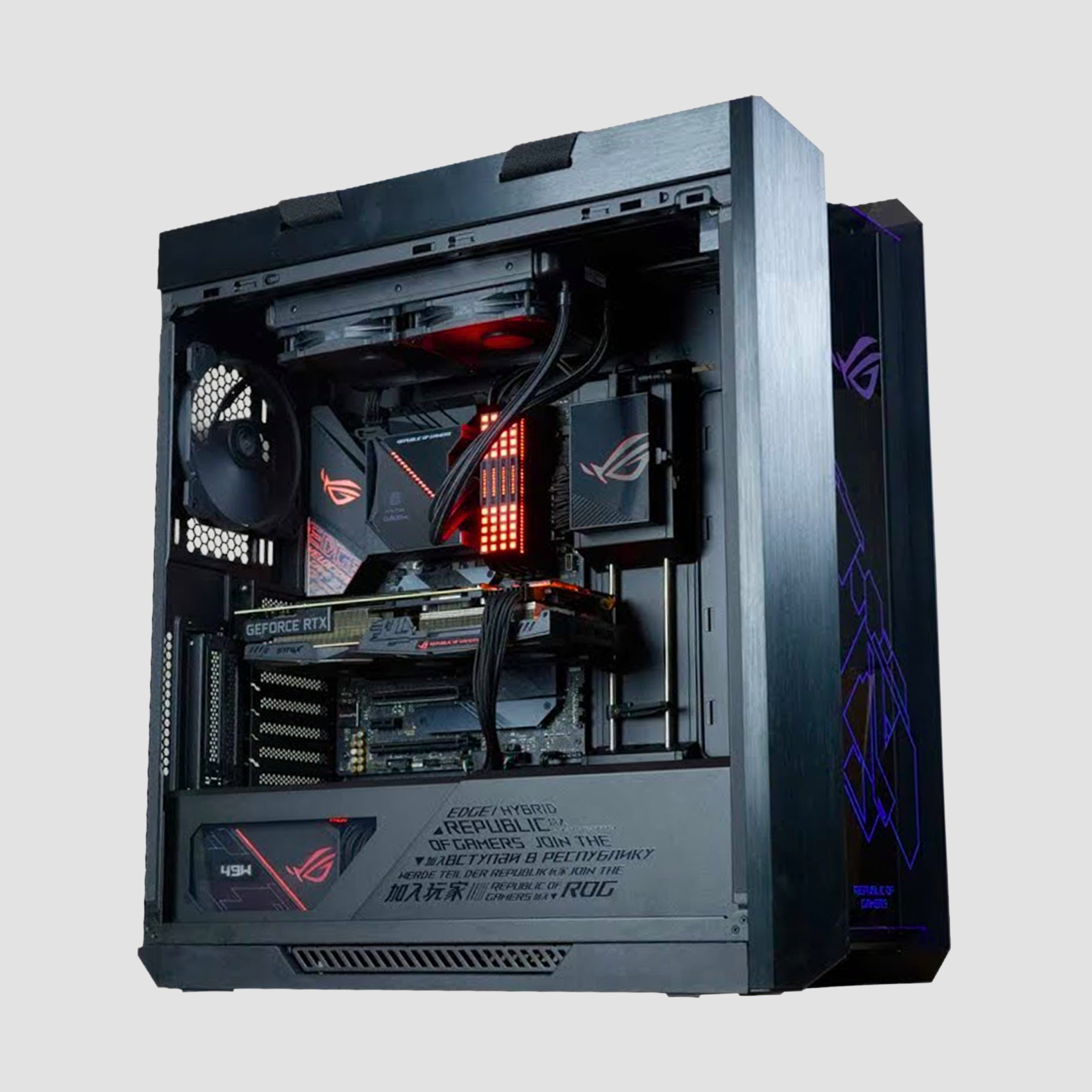Helios GX601 GAMING PC - i9 14900K UP TO 6.00 GHz, GeForce RTX 5090, 64GB ddr5 ram, 2TB NVME ssd, 1200W 80 Plus PSU, win 11 pro