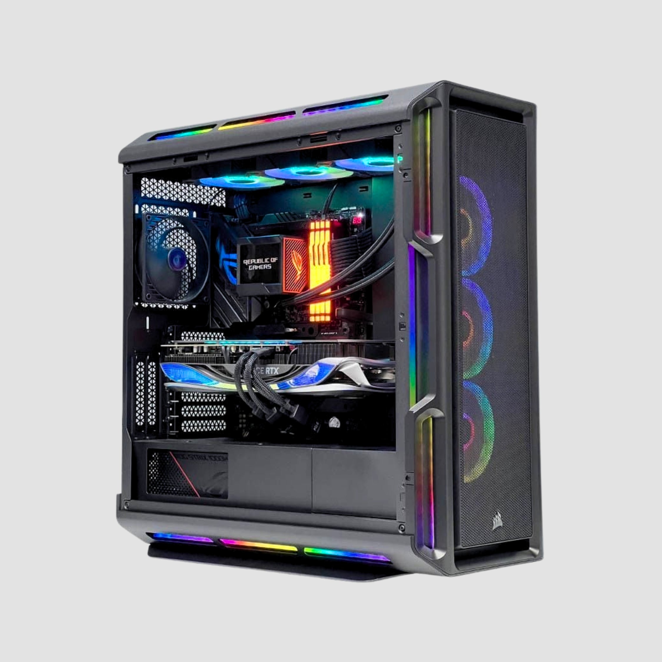 The Nemesis Gaming PC - Ultra 9 285K up to 5.70 GHz, GeForce RTX 5080, 64GB ddr5 ram 6000, 1TB NVME ssd, 2TB hdd , 1200W 80 Plus PSU, win 11 pro