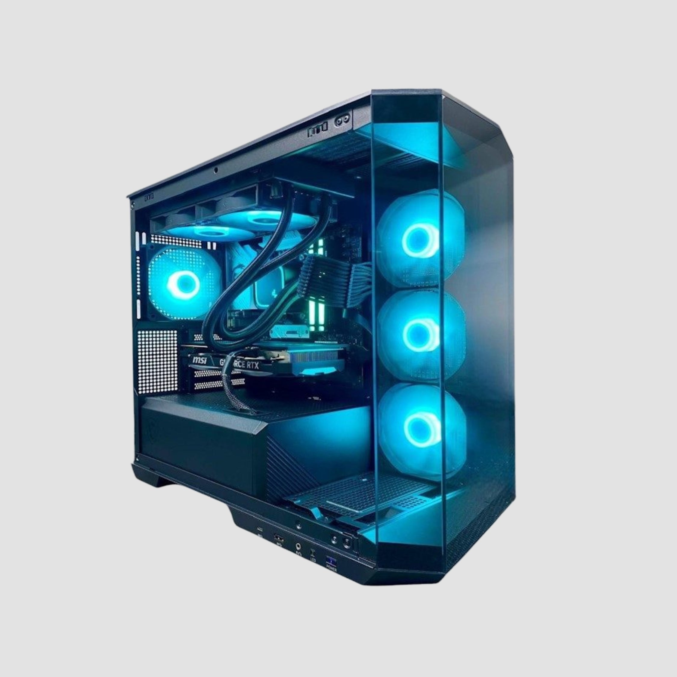 HYPERION PC - AMD Ryzen 7 9700X UP TO 5.50 GHz, GeForce RTX 5070 Ti, 16GB ddr5 ram, 1TB NVME, 850W 80 Plus PSU, win 11 pro