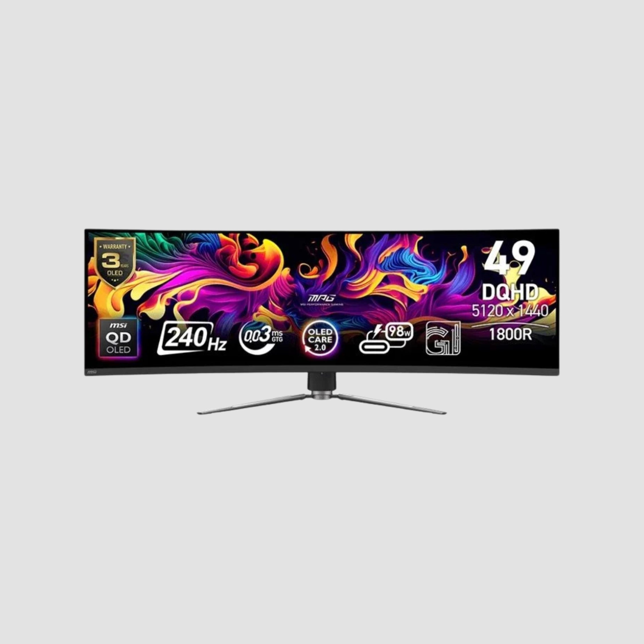 49" MSI 491CQPX MPG DQHD Gaming