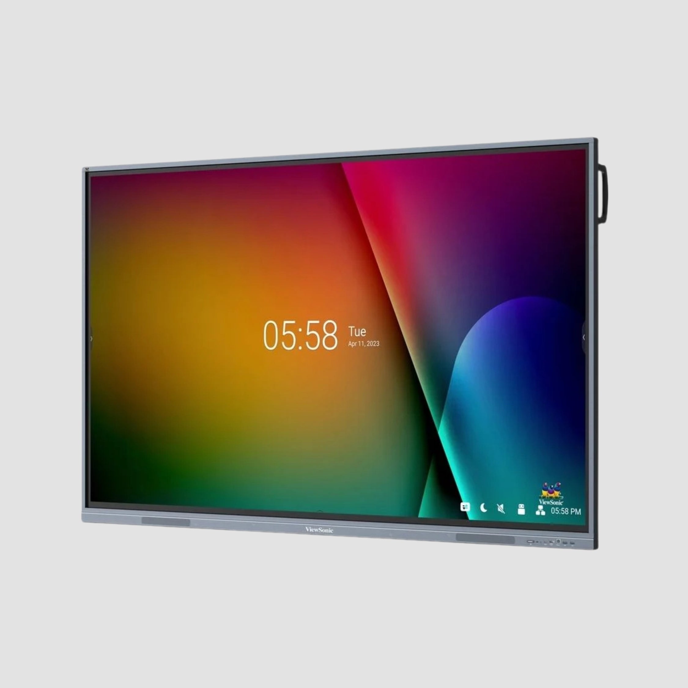 ViewSonic Multi Touch Display IFP7533-G/ 75"/ UHD/450nits, 5000:1, 8G RAM/128GB/HDMI/VGA/USB-C /RJ45 x2, RS232 x1, Gray