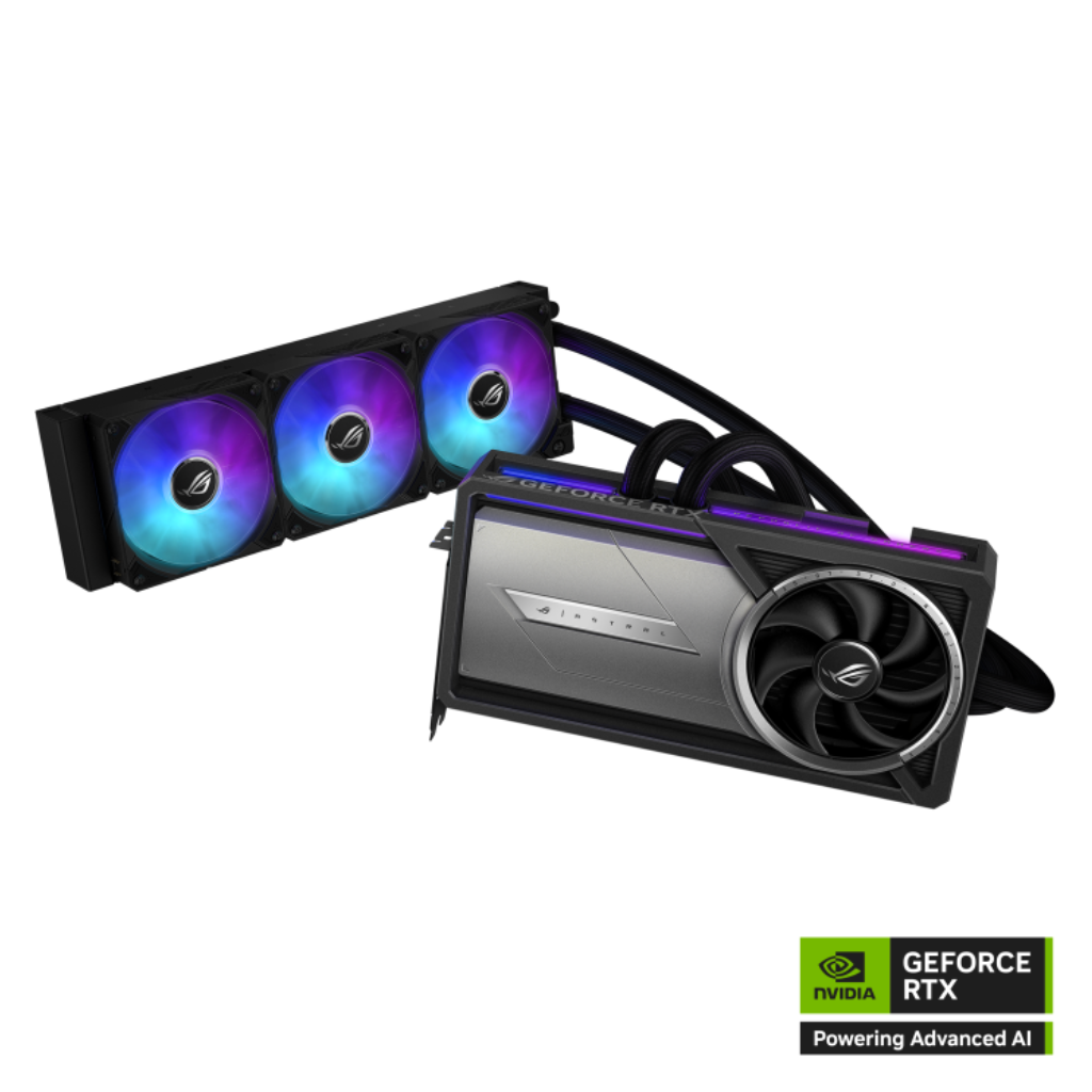 ASUS ROG Astral GeForce RTX 5090 Gaming Graphics Card – 32GB GDDR7, Liquid Cooling, PCIe 5.0, Ray Tracing, Aura Sync