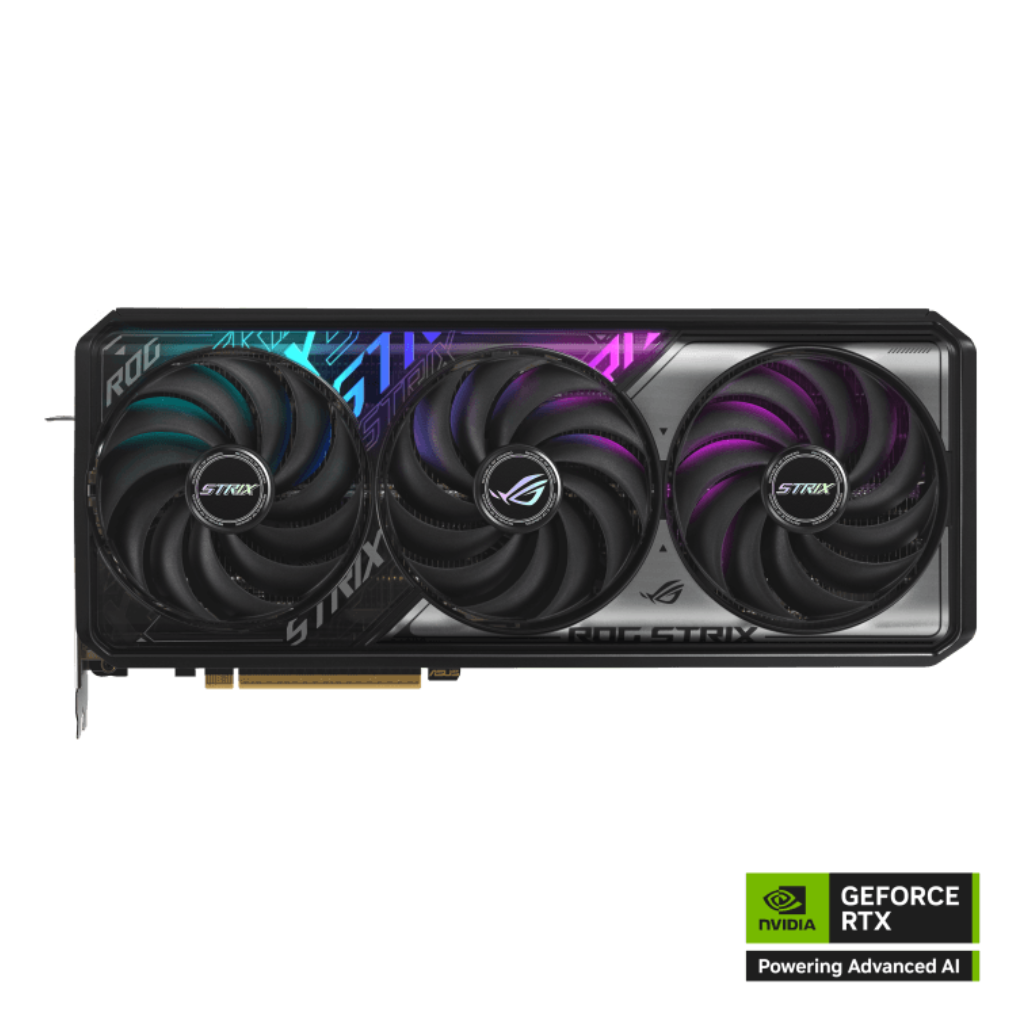 ASUS ROG Strix GeForce RTX 5070 Ti Overclocked Edition Gaming Graphics Card – 16GB GDDR6, PCIe 4.0, Dual Fan Cooling, Ray Tracing, Aura Sync