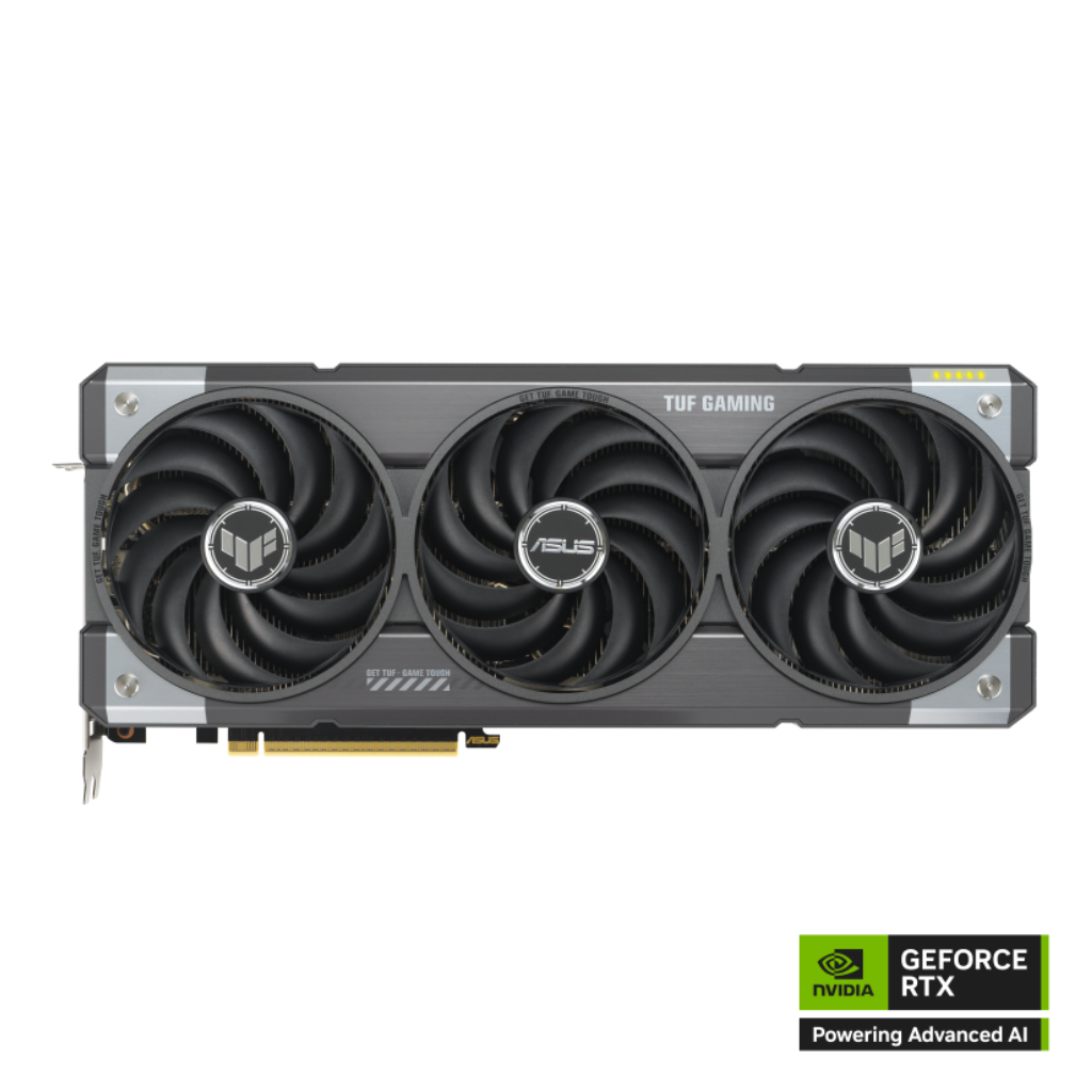 ASUS TUF Gaming GeForce RTX 5070 Ti Overclocked Edition Graphics Card – 16GB GDDR6, PCIe 4.0, Military-Grade Components, Axial-Tech Fans, Dual Ball Bearings