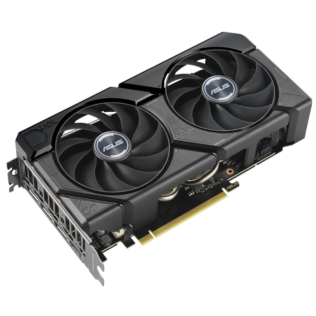 ASUS Dual RTX 4060 8GB EVO Graphics Card – GDDR6, PCIe 4.0, Dual Fan Cooling, Ray Tracing
